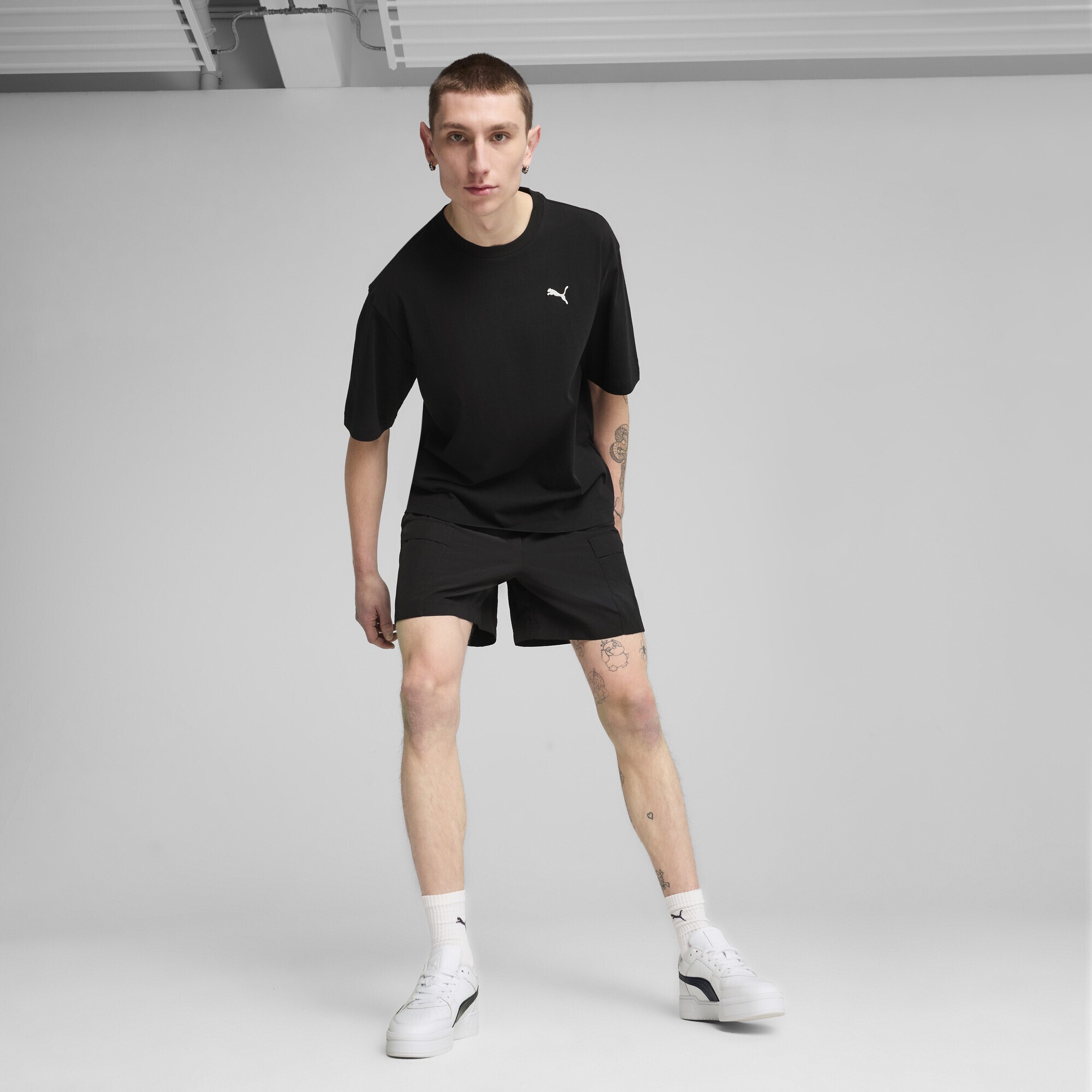 PUMA T-Shirt »WARDROBE ESS Boxy T-Shirt Herren«