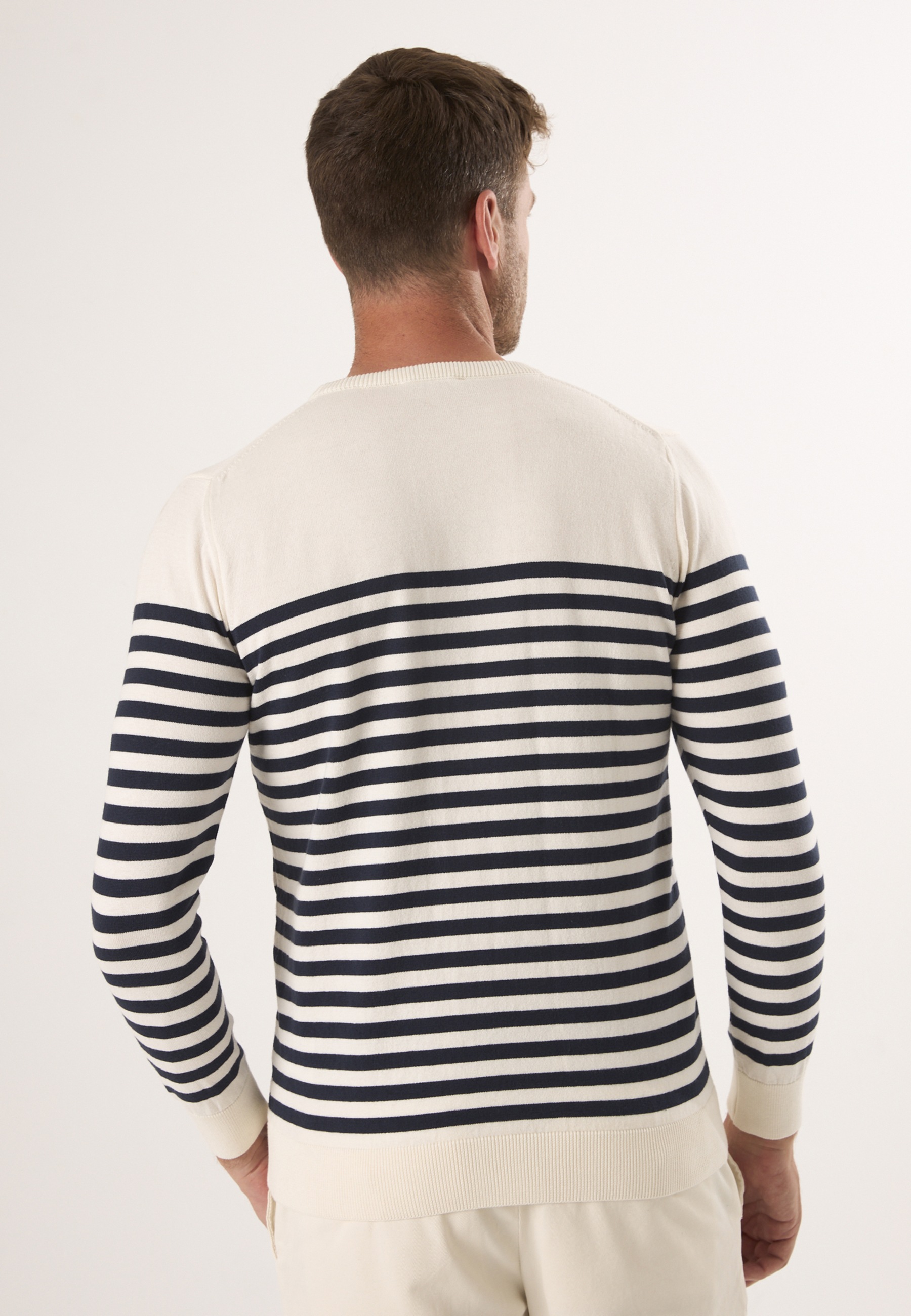 Felix Hardy Rundhalspullover »Basic-Pullover mit Rundhalsausschnitt«