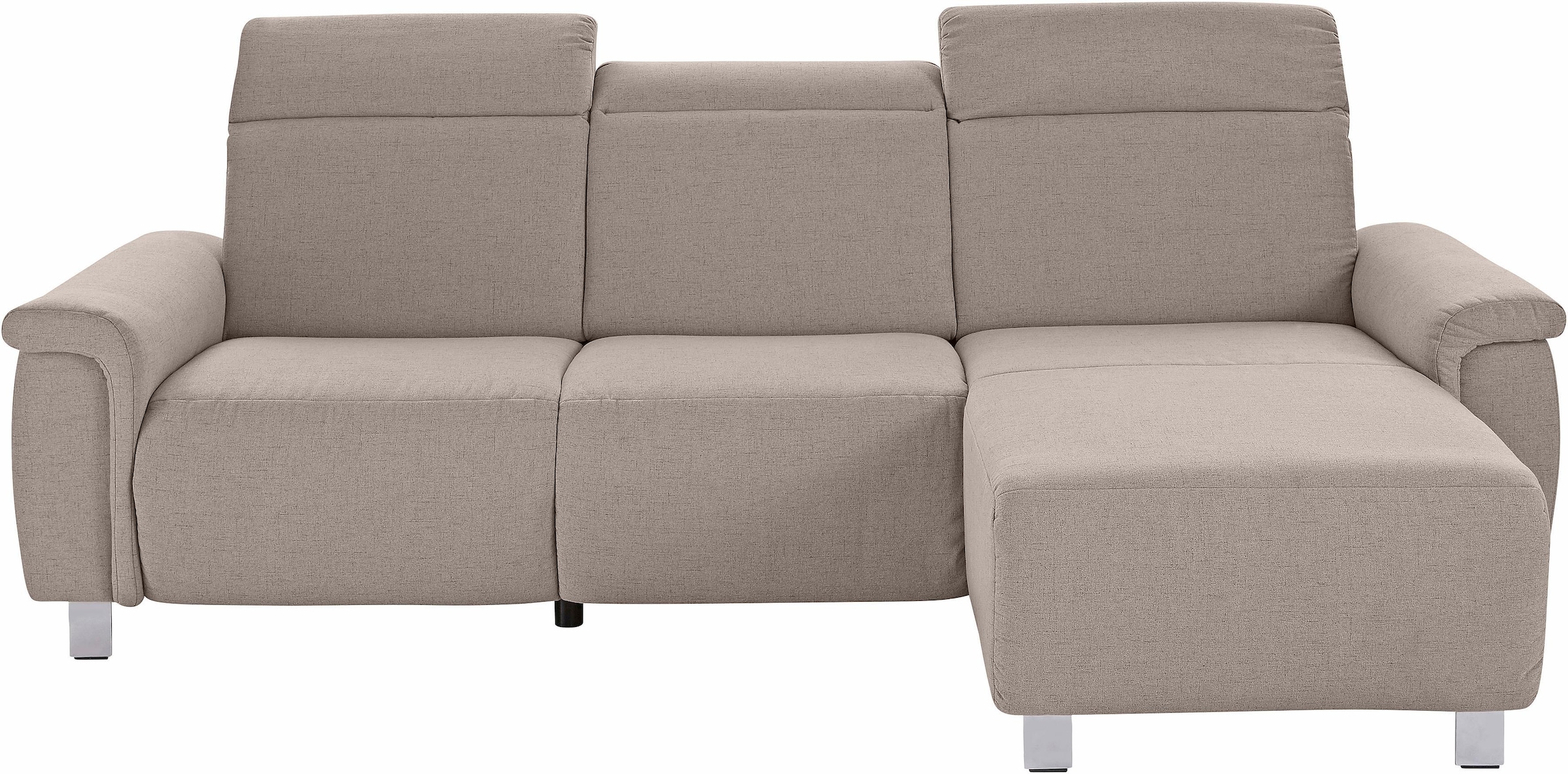 sit&more Ecksofa »Township L-Form«, wahlweise mit elektrischer Wallfree-Funktion