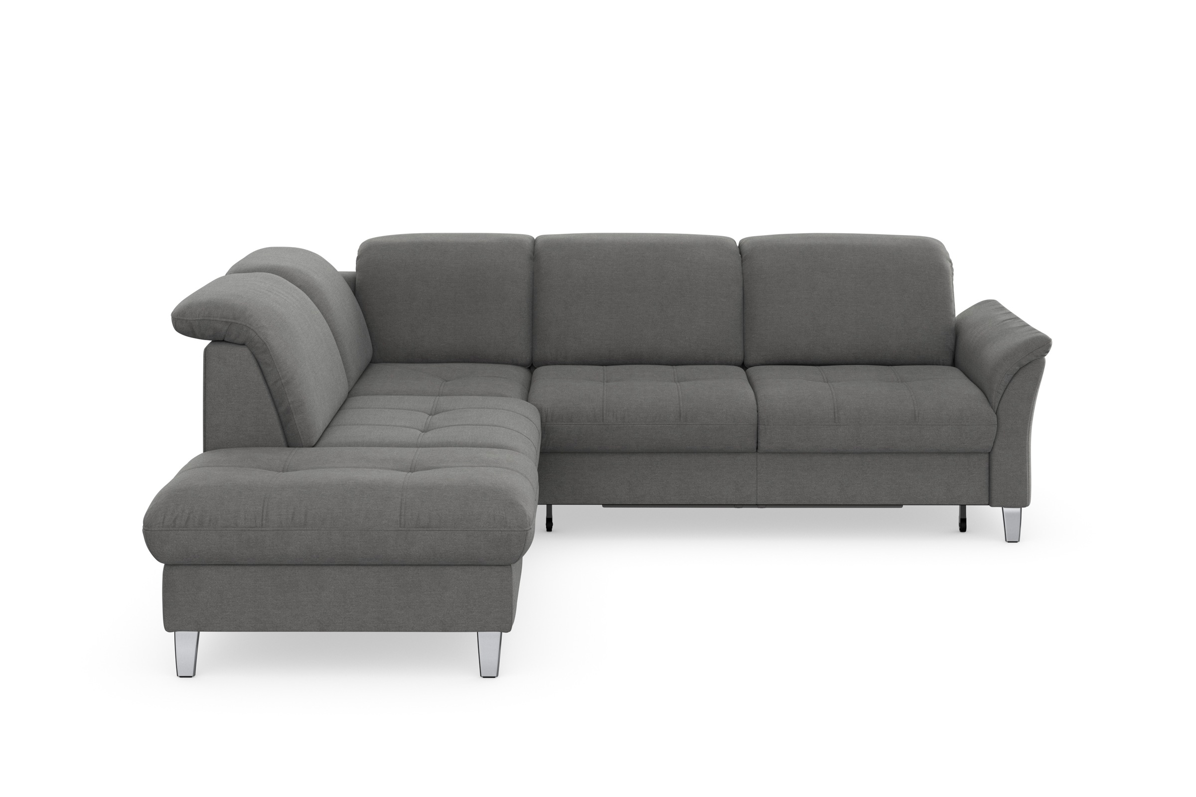 sit&more Ecksofa »Maggiore L-Form«, wahlweise mit Kopfteilverstellung, Bettfunktion und Stauraum