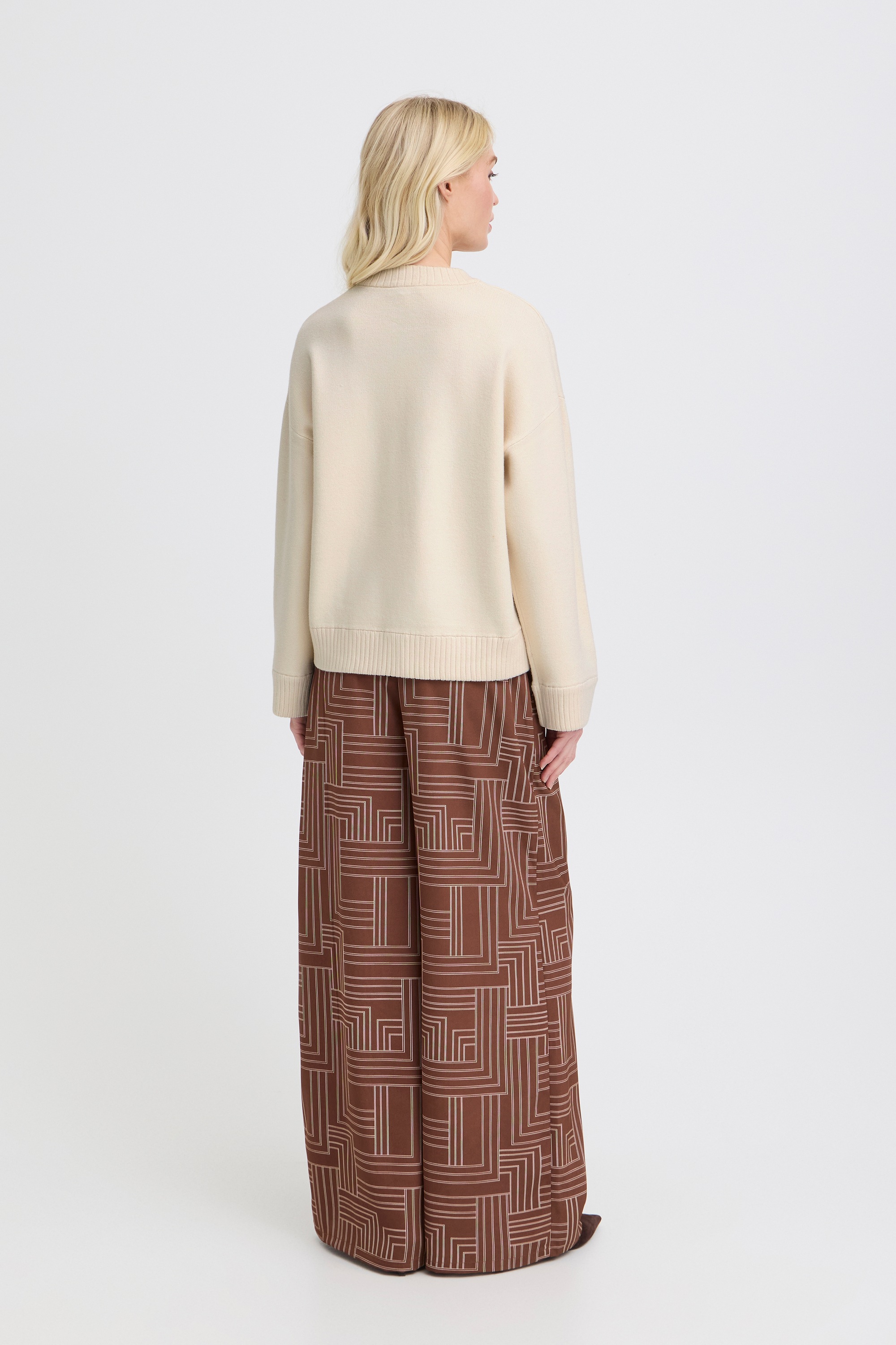 b.young Strickpullover »Damen Langarm BYOTARI«