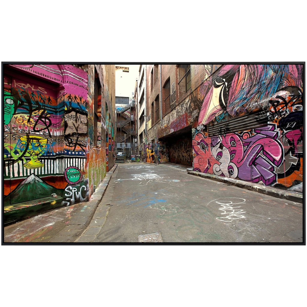 Papermoon Infrarotheizung »Graffiti Gasse«