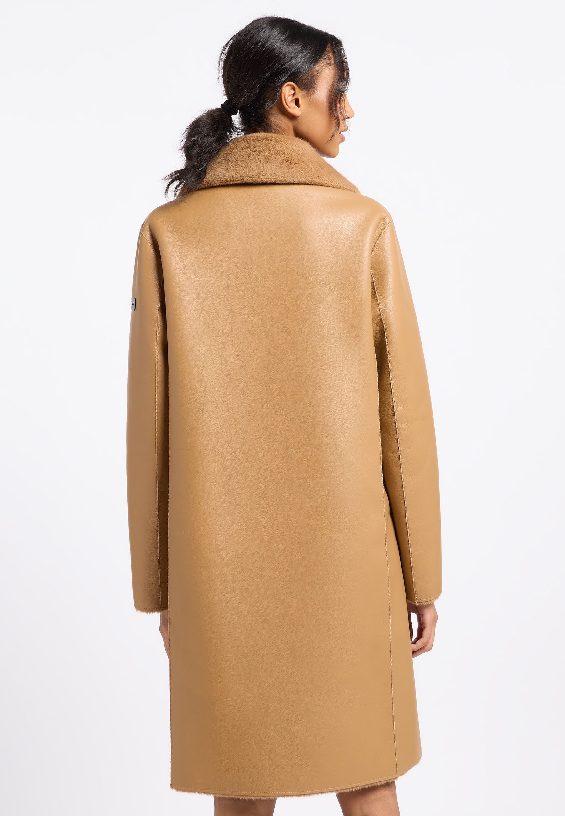 Frieda & Freddies Strickmantel »Fake Fur Reversible Coat / Sabin«