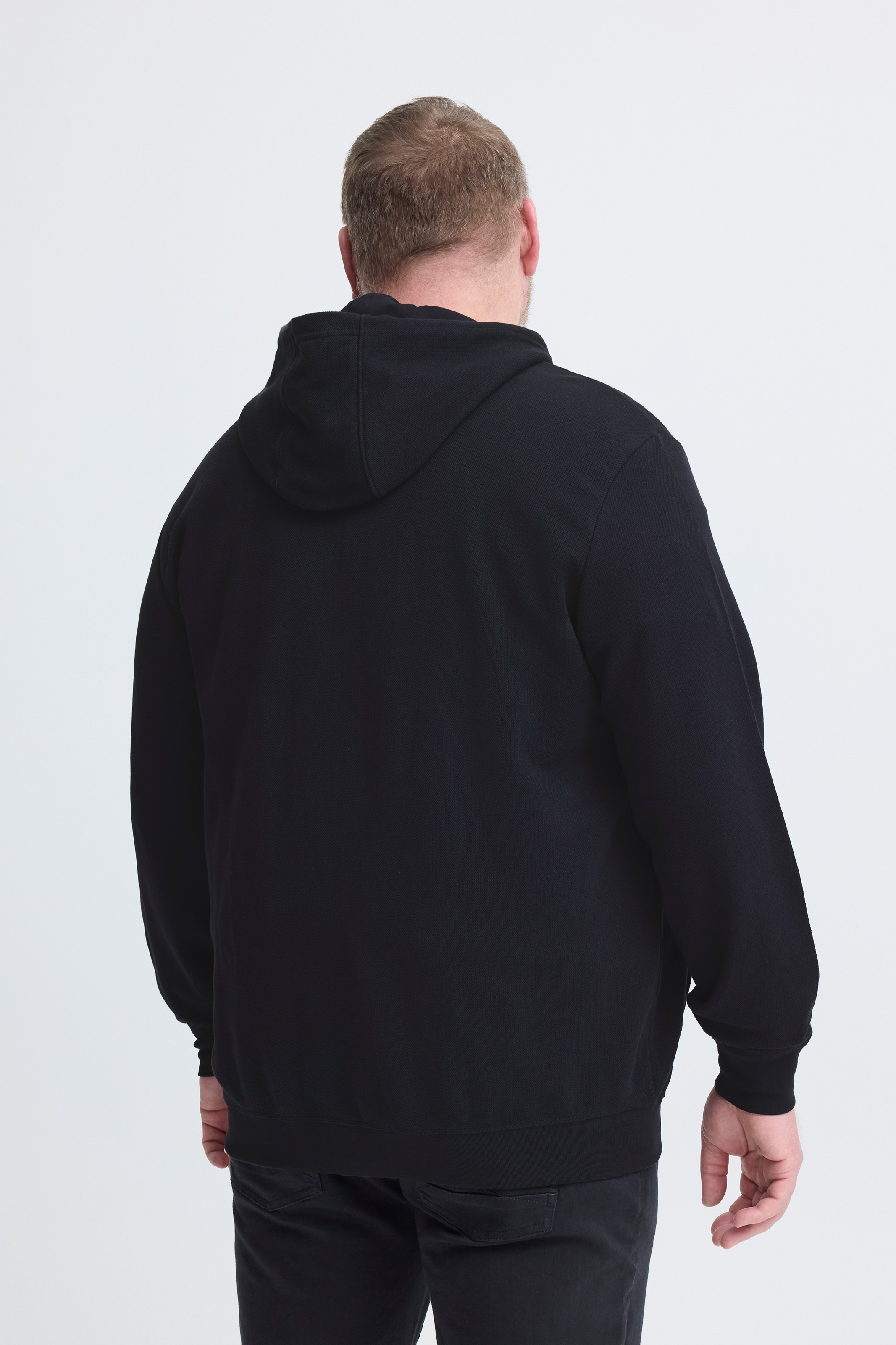 Blend Kapuzensweatshirt "BHJUMA BB PIQUE ZIPP SWEAT", in großen Größen günstig online kaufen