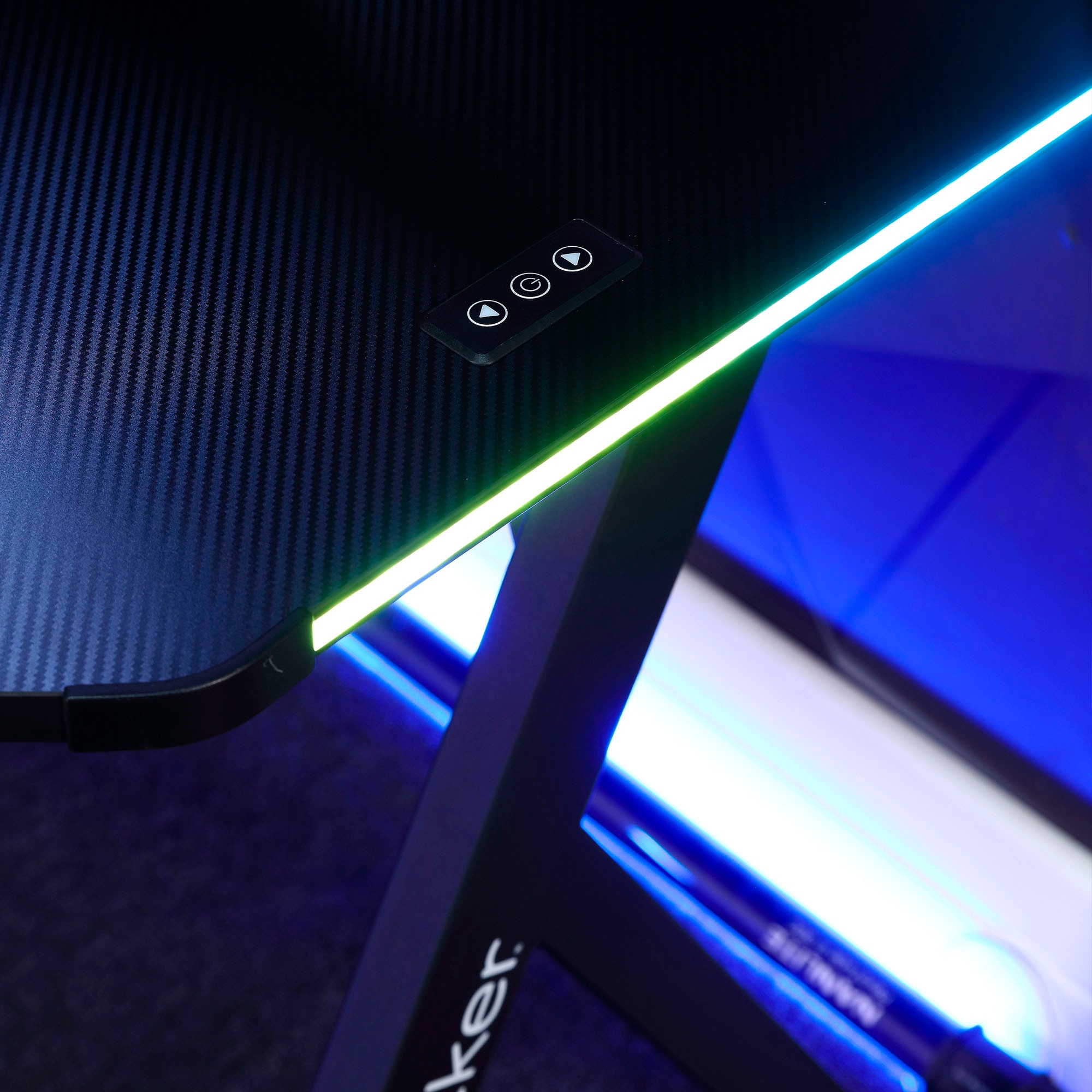 X Rocker Gamingtisch »Lumio XL RGB - Gaming Schreibtisch mit Beleuchtung & App-Steuerung«