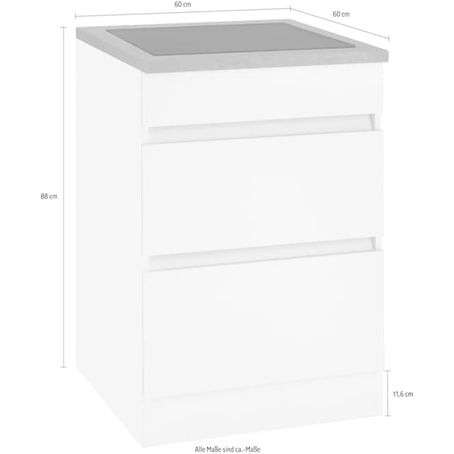 OPTIFIT Kochfeldumbauschrank »Roth«, Breite 60 cm bestellen | BAUR