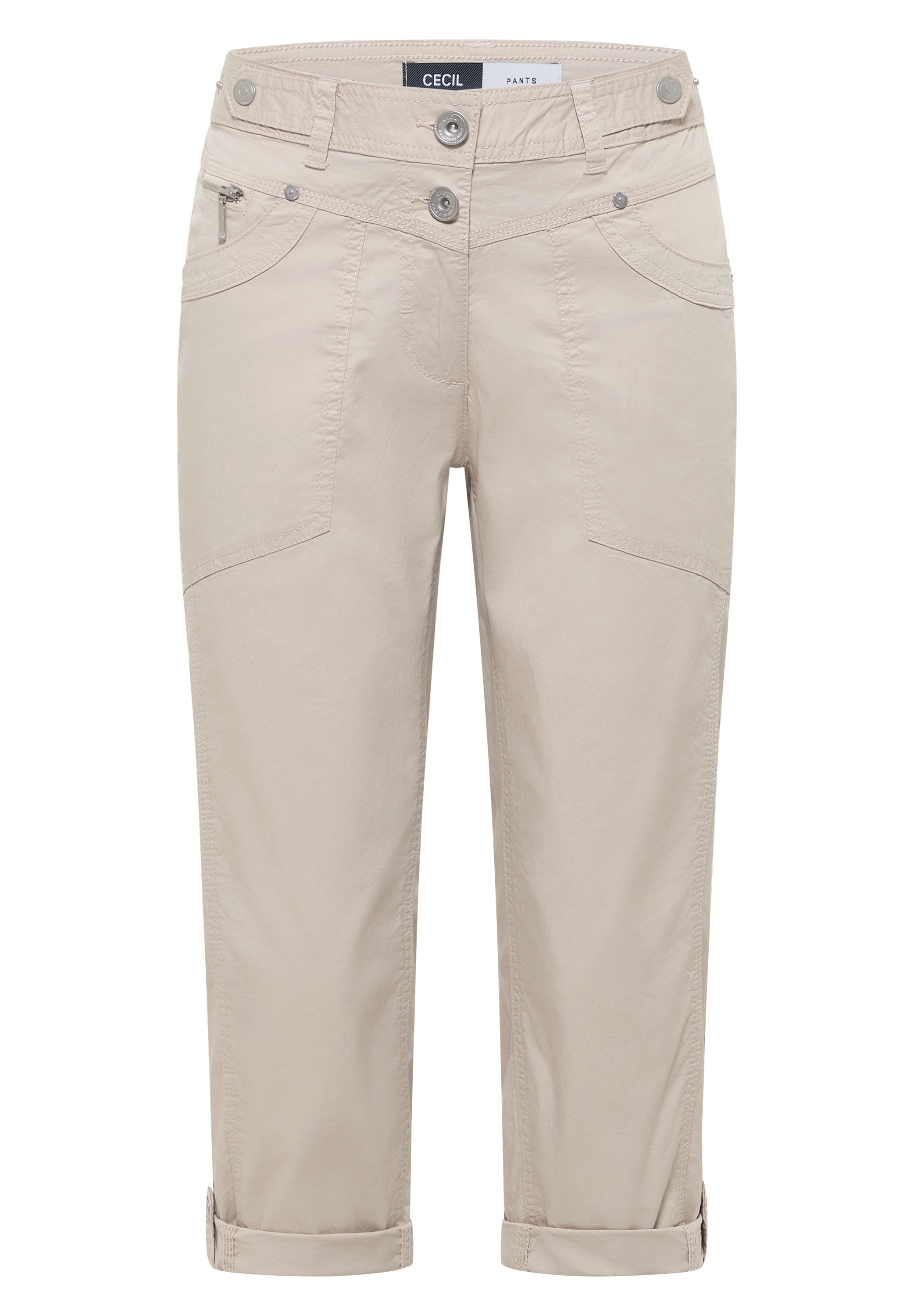 Cecil 3/4-Hose  aus Baumwolle mit Stretchanteil