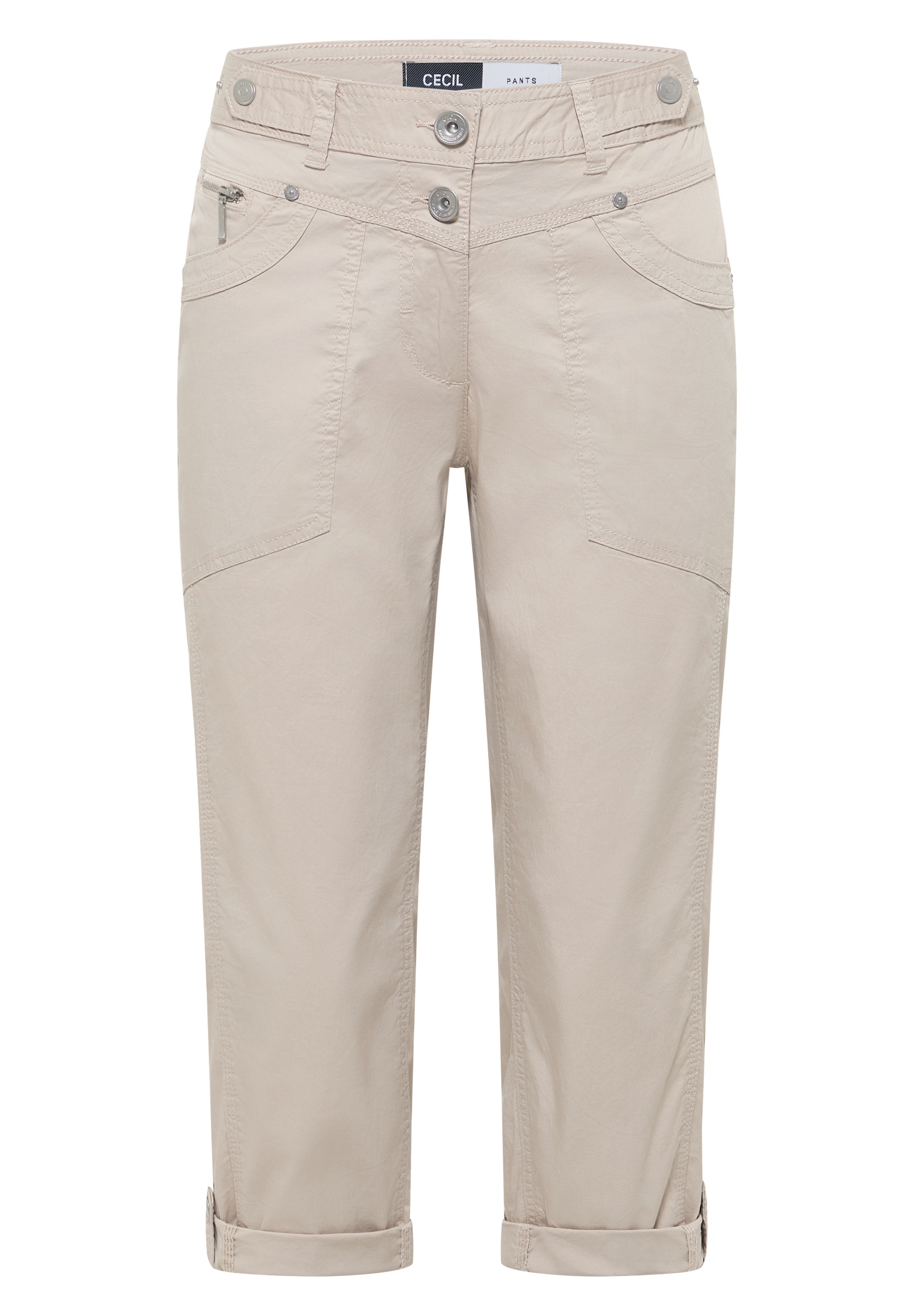 CECIL Women's 3/4 Pants Grain Beige 31 3