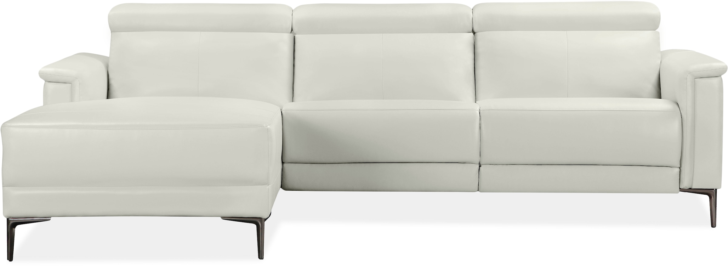 Home affaire Ecksofa "LUND, L-Form, 261cm, man. o. elektr. Relaxfunktion (m günstig online kaufen