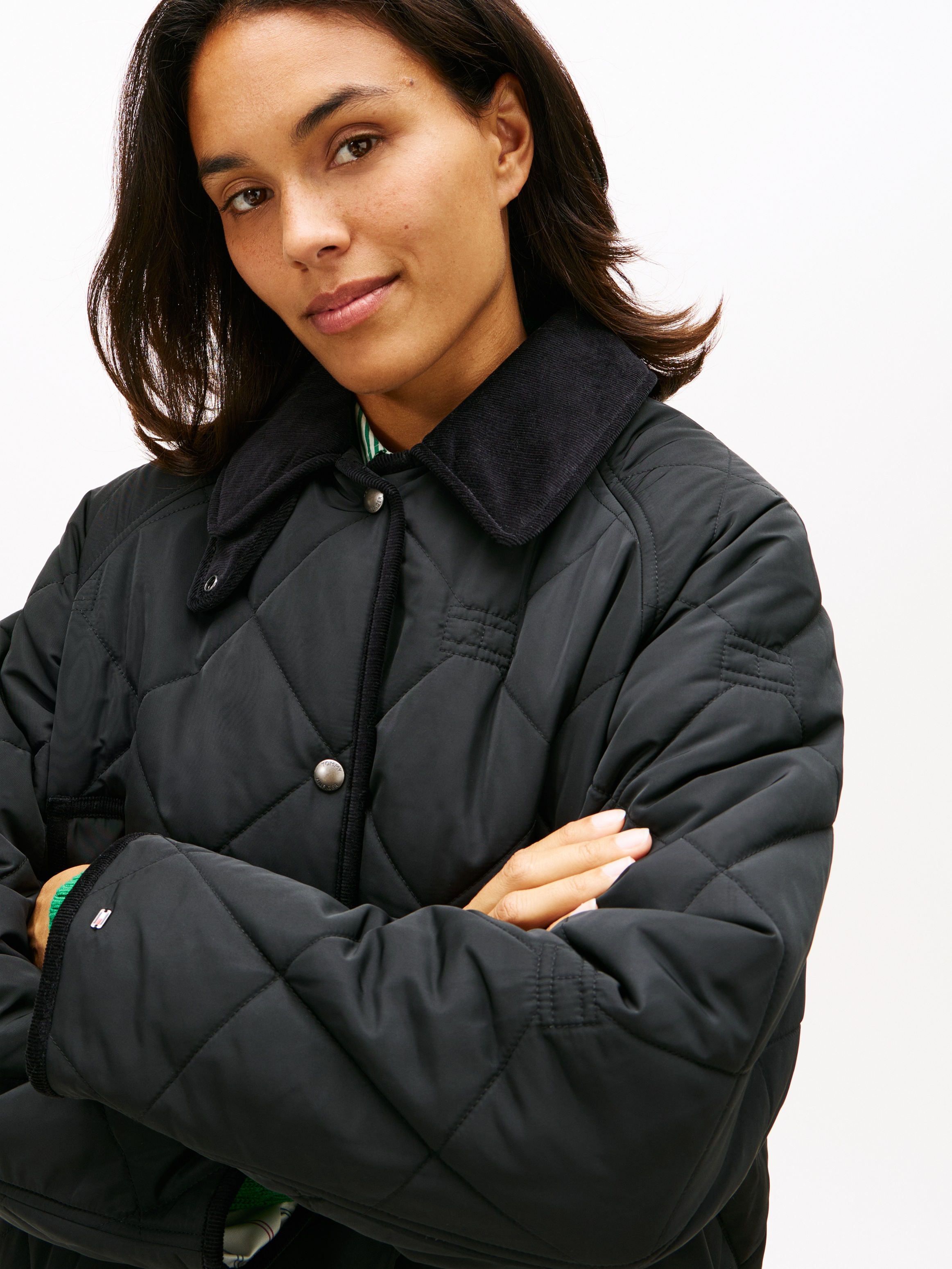 Thumbnail - Tommy Hilfiger Steppmantel "PADDED FLAG QUILTED COAT"