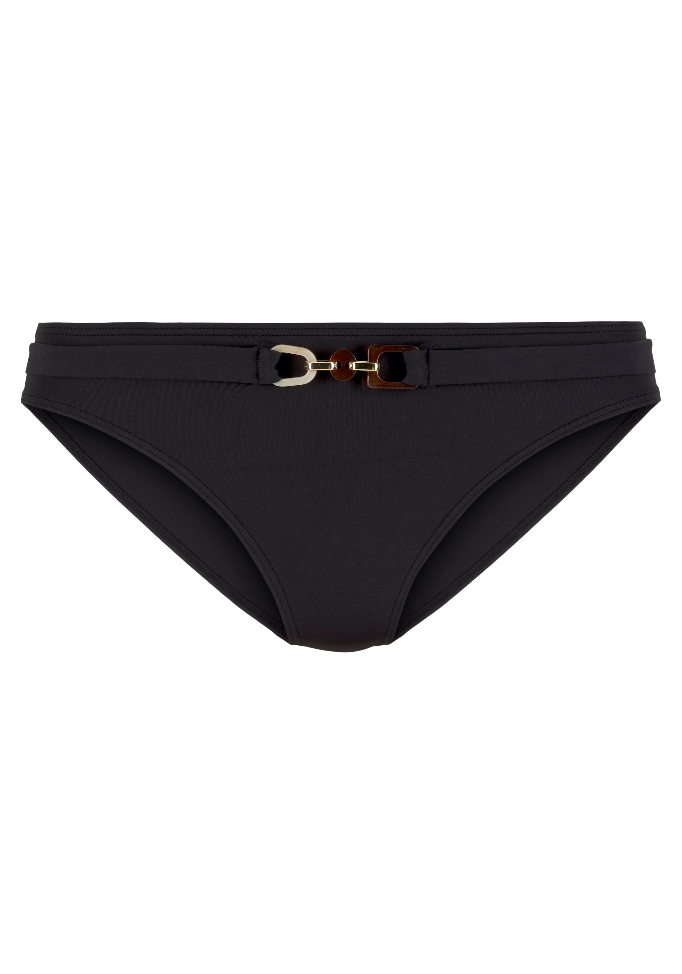 LASCANA Bikini-Hose »Yves«, mit edlen Ziergürtel