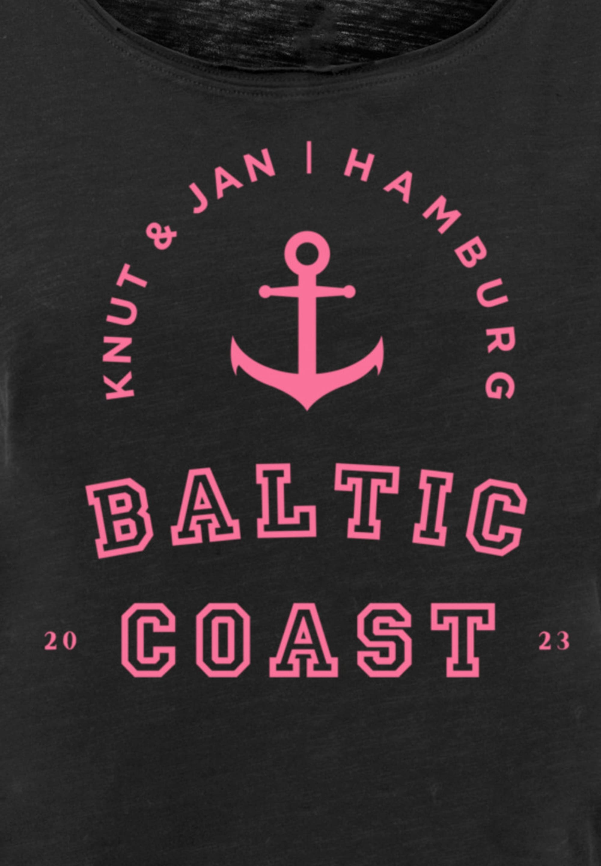F4NT4STIC T-Shirt »PLUS SIZE Baltic Coast«, Print