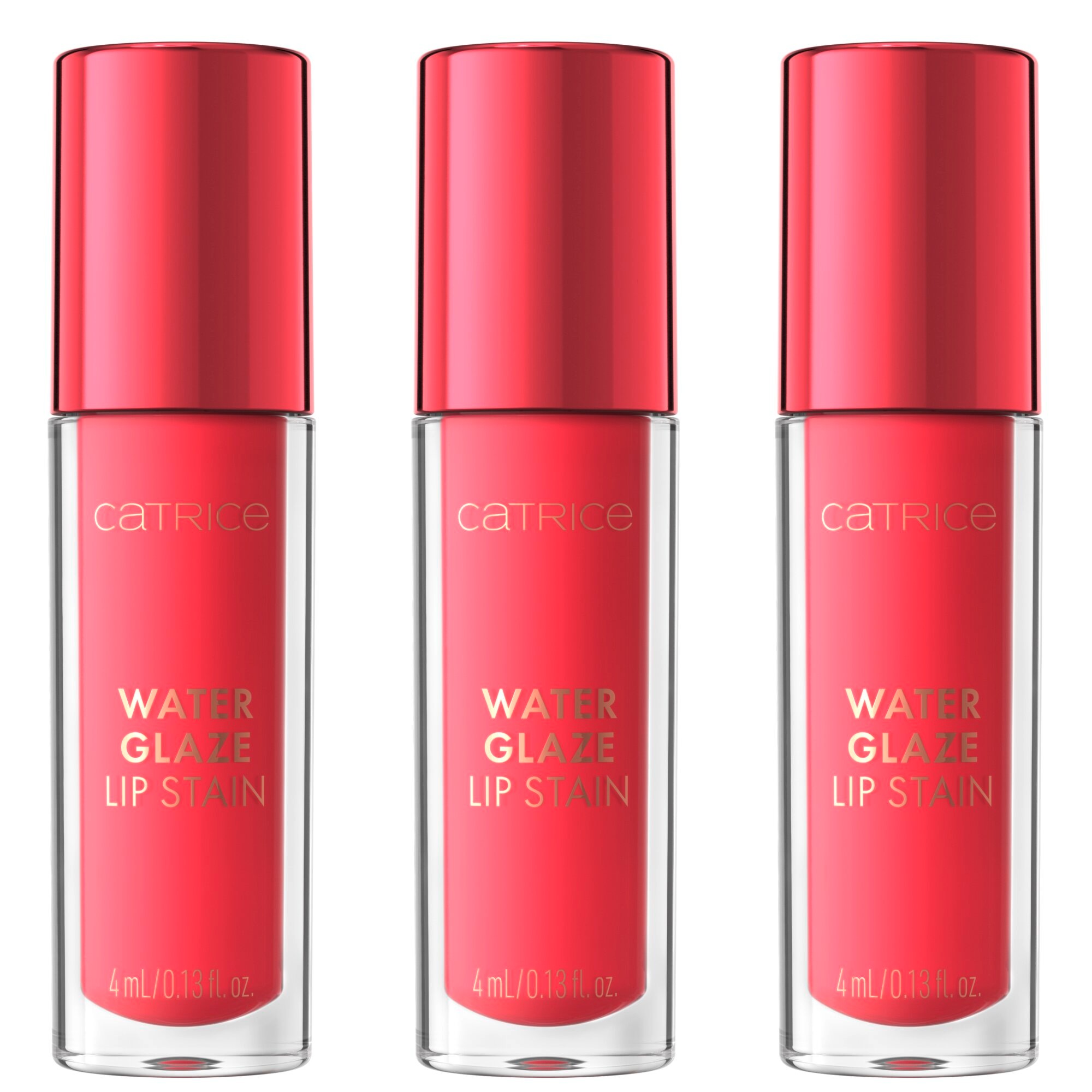 CATRICE Damen Lipgloss "Water Glaze Lip Stain", rot, Lippen-Kosmetika