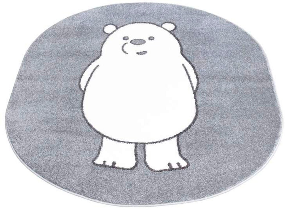 Thumbnail - Carpet City Kinderteppich "ANIME923" rechteckig 11 mm Höhe Kinderzimmer Teppich Modern mit Mond, Blumen, Wolken, Creme, ...