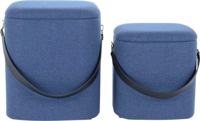 Kayoom Hocker "Arabella 225 2er-Set, abnehmbare Sitzfläche, Lagerfläche im günstig online kaufen