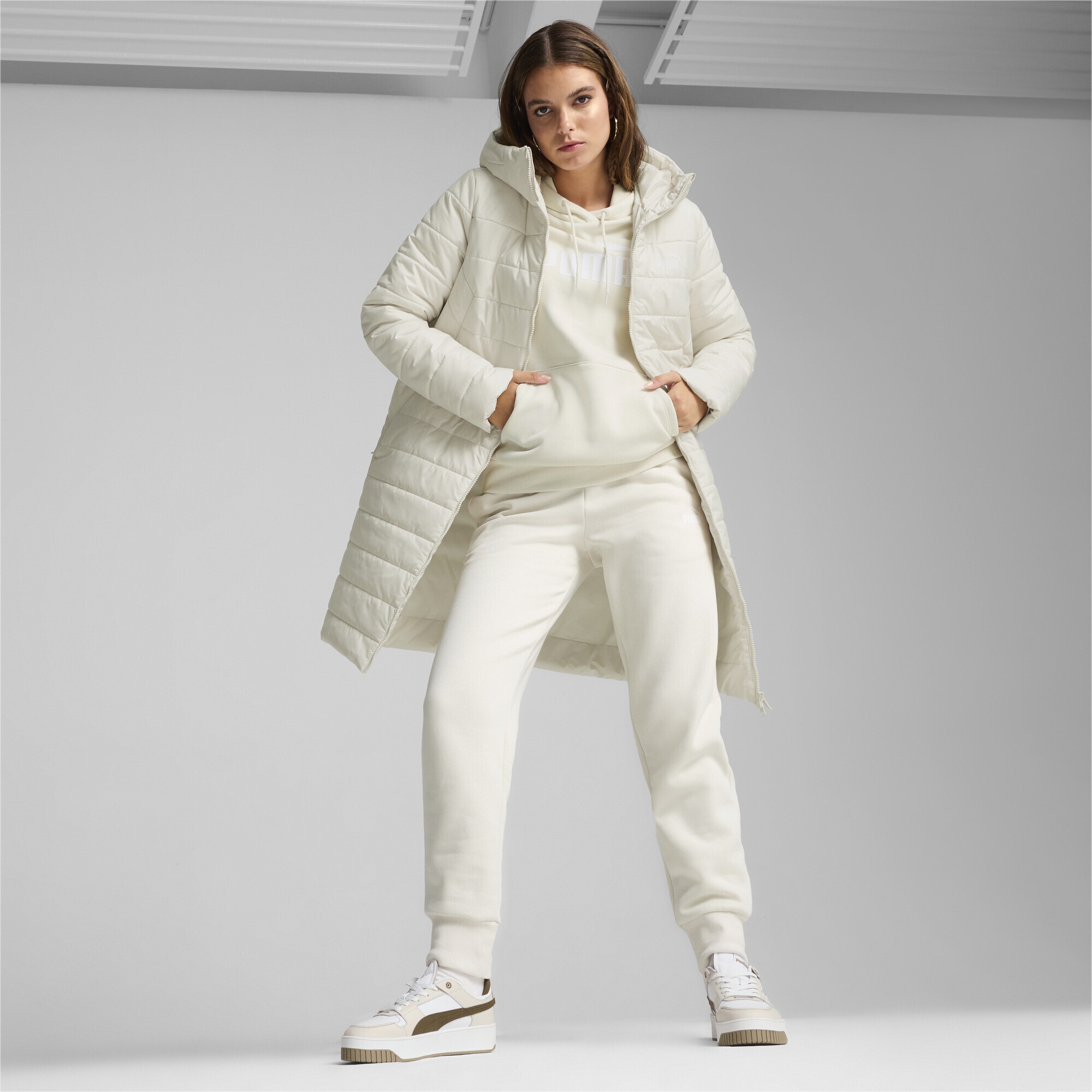PUMA Winterjacke »Essentials Wattierter Mantel Damen«