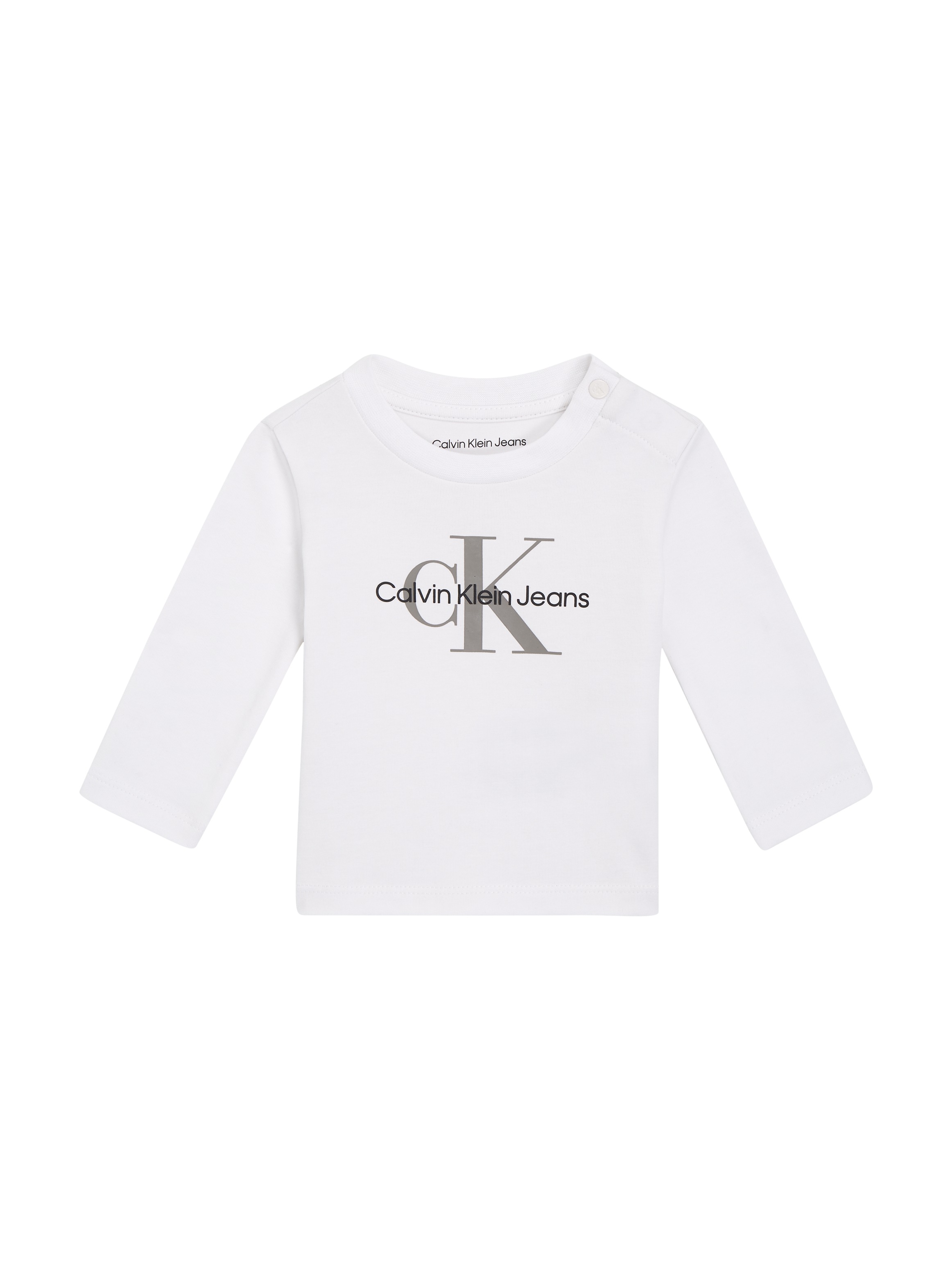 Thumbnail - Calvin Klein Jeans Langarmshirt "MONOGRAM LS T-SHIRT" für Babys bis 2 Jahre, mit großem Druck