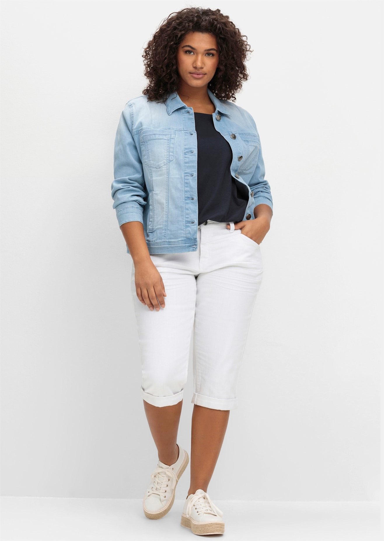 Sheego 5-Pocket-Jeans, (1 tlg.) günstig online kaufen