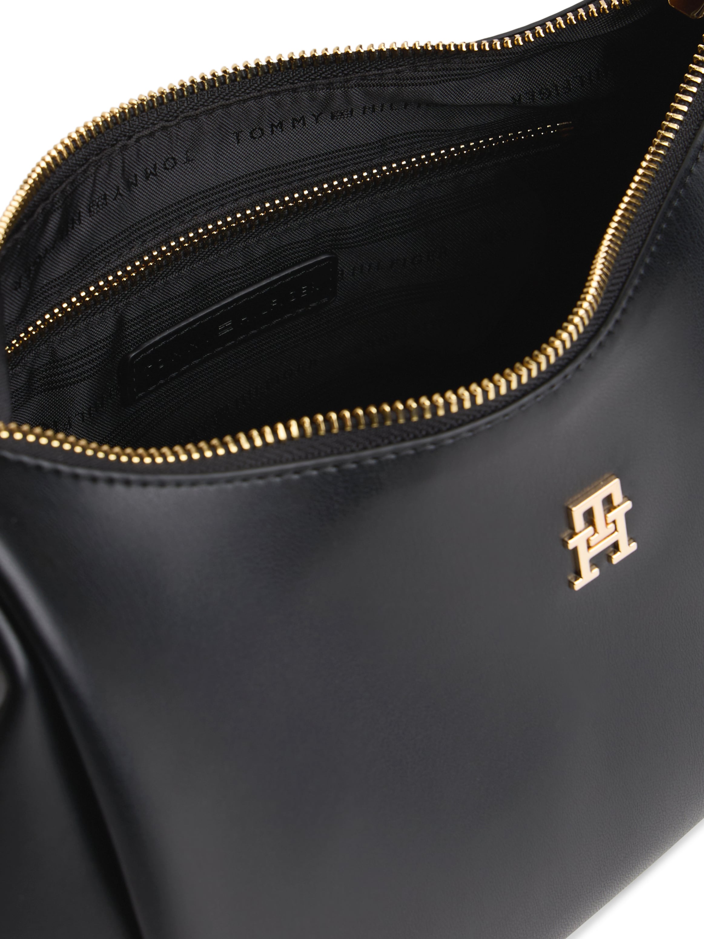 Tommy Hilfiger Schultertasche »TH ESSENTIAL SHOULDER BAG« Damen Umhängetasche, Tragetasche mit edlem TH-Schmucklogo