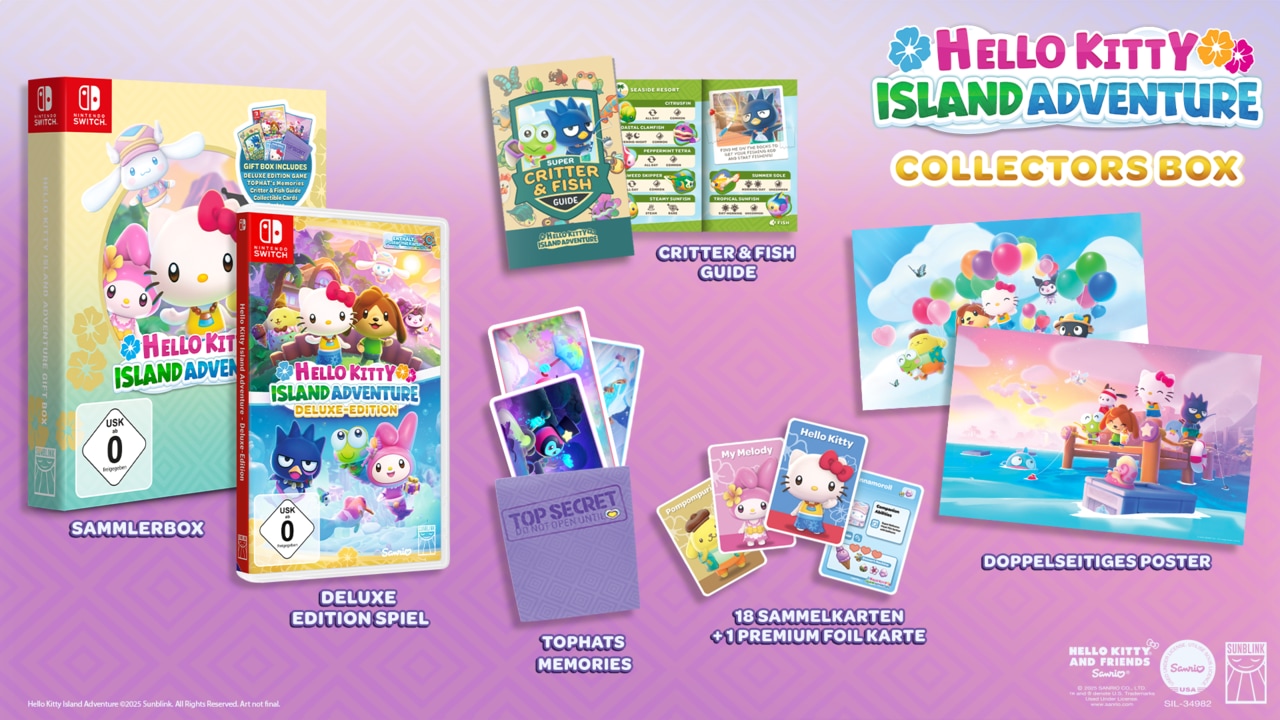 Sunblink Spielesoftware »Hello Kitty Island Adventure - Collectors Edition« Nintendo Switch