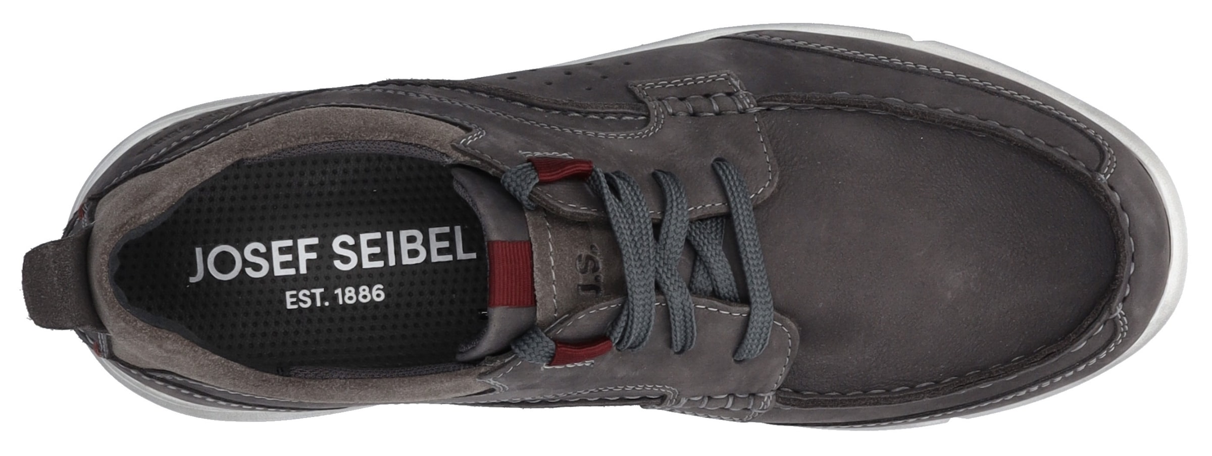 Josef Seibel Sneaker »Enrico 25«, Schnürschuh, Komfortschuh, Freizeitschuh mit Wechselfußbett