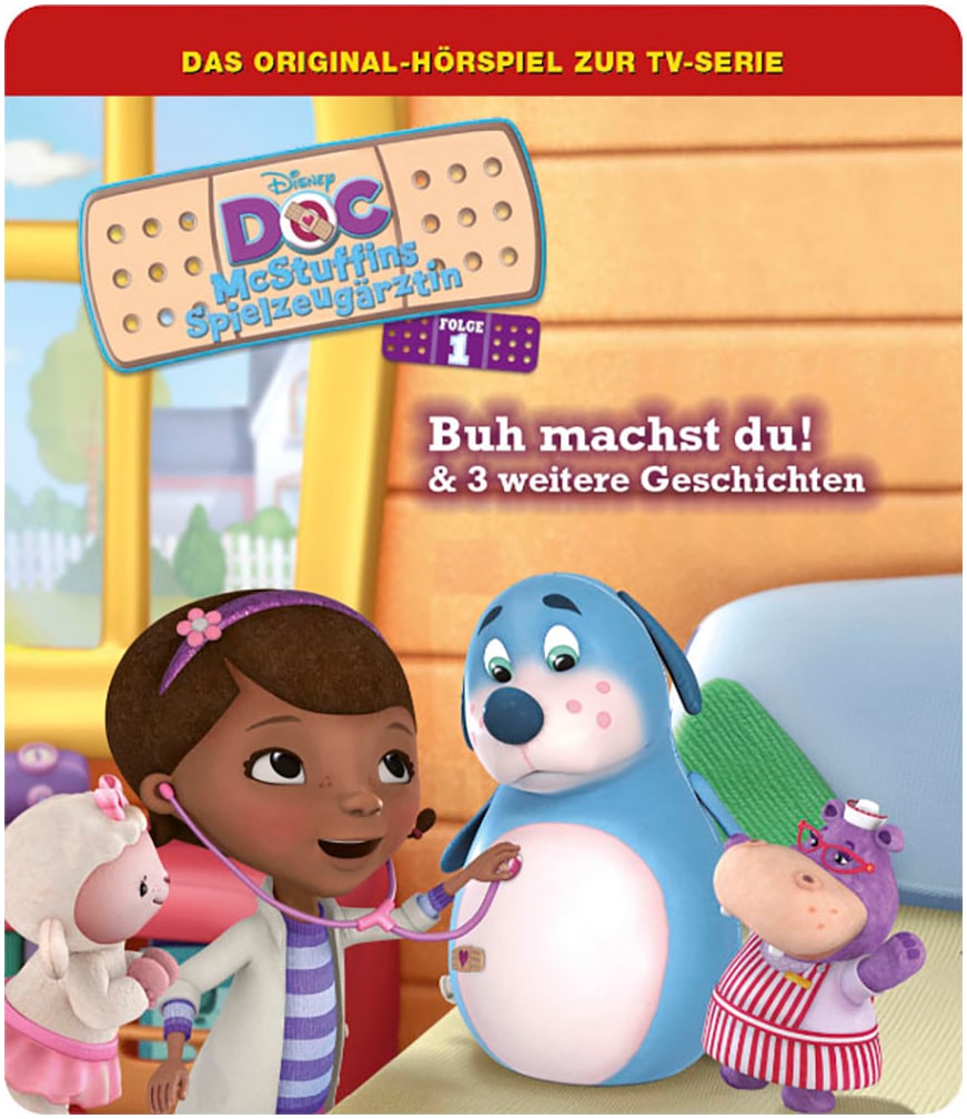 tonies Hörspielfigur »Doc McStuffins Spielzeugärztin - Buh machst du & 3 weitere Geschichten«