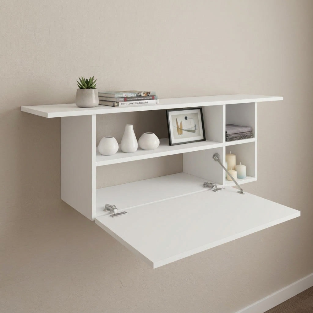 borchardt Möbel Garderoben-Set »Toledo, moderne hängende Garderobe, Schminktisch mit Regalfächern« Spar-Set, 