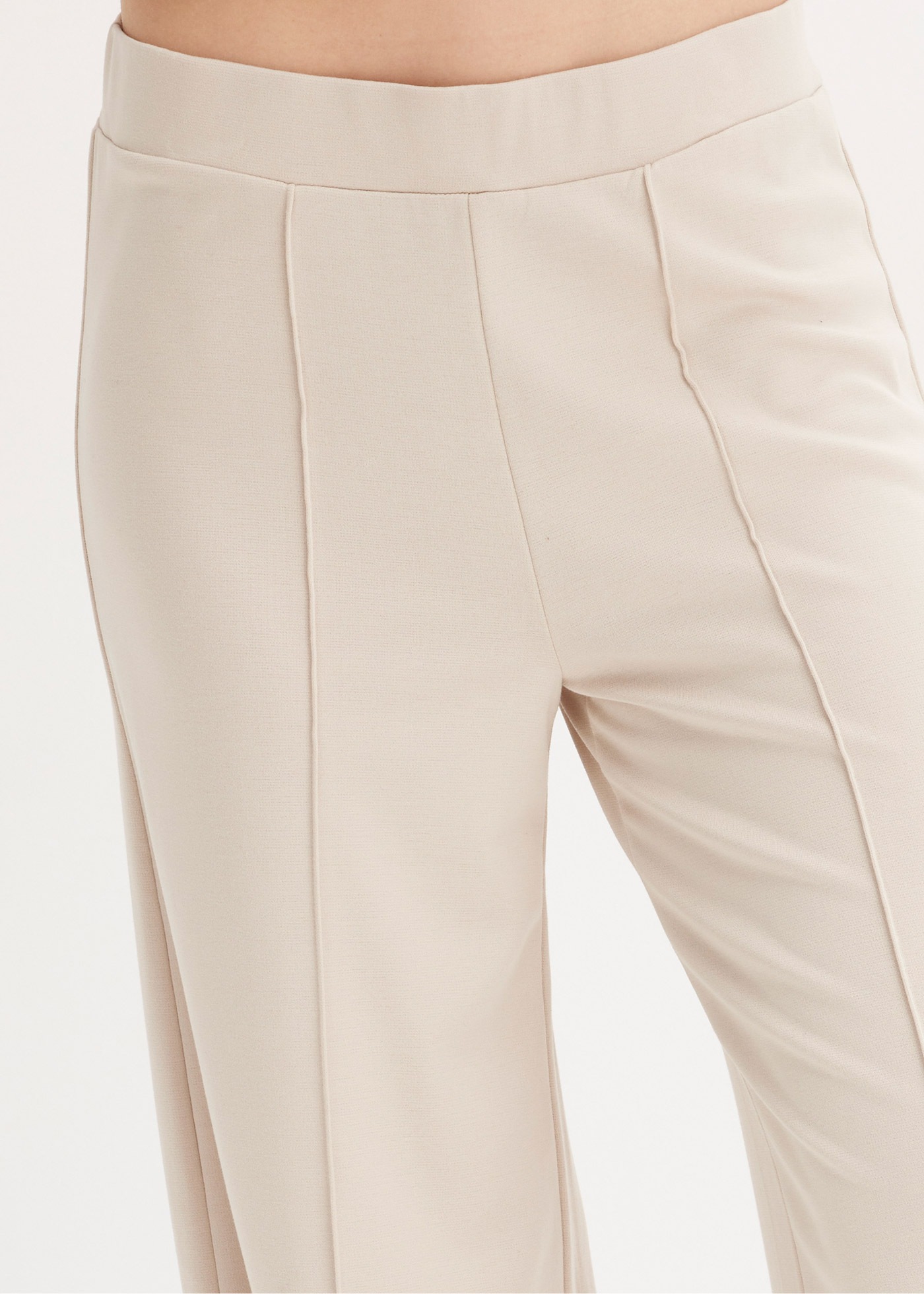 Thumbnail - bonprix Jerseyhose "Jersey-Hose aus bequemen Punto di Roma" Jersey-Hose aus bequemen Punto di Roma