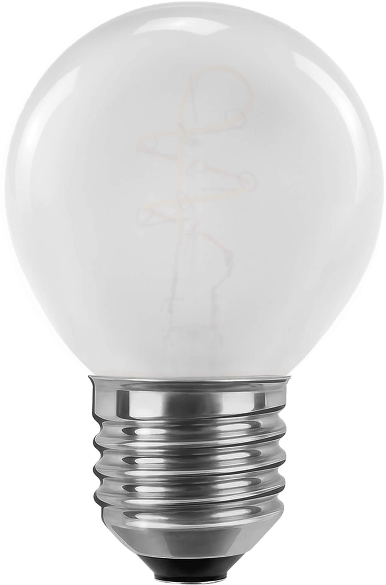 SEGULA LED-Filament "LED Golfball matt, E27", L:7,8cm Ø:5cm, weiß, Leuchtmittel