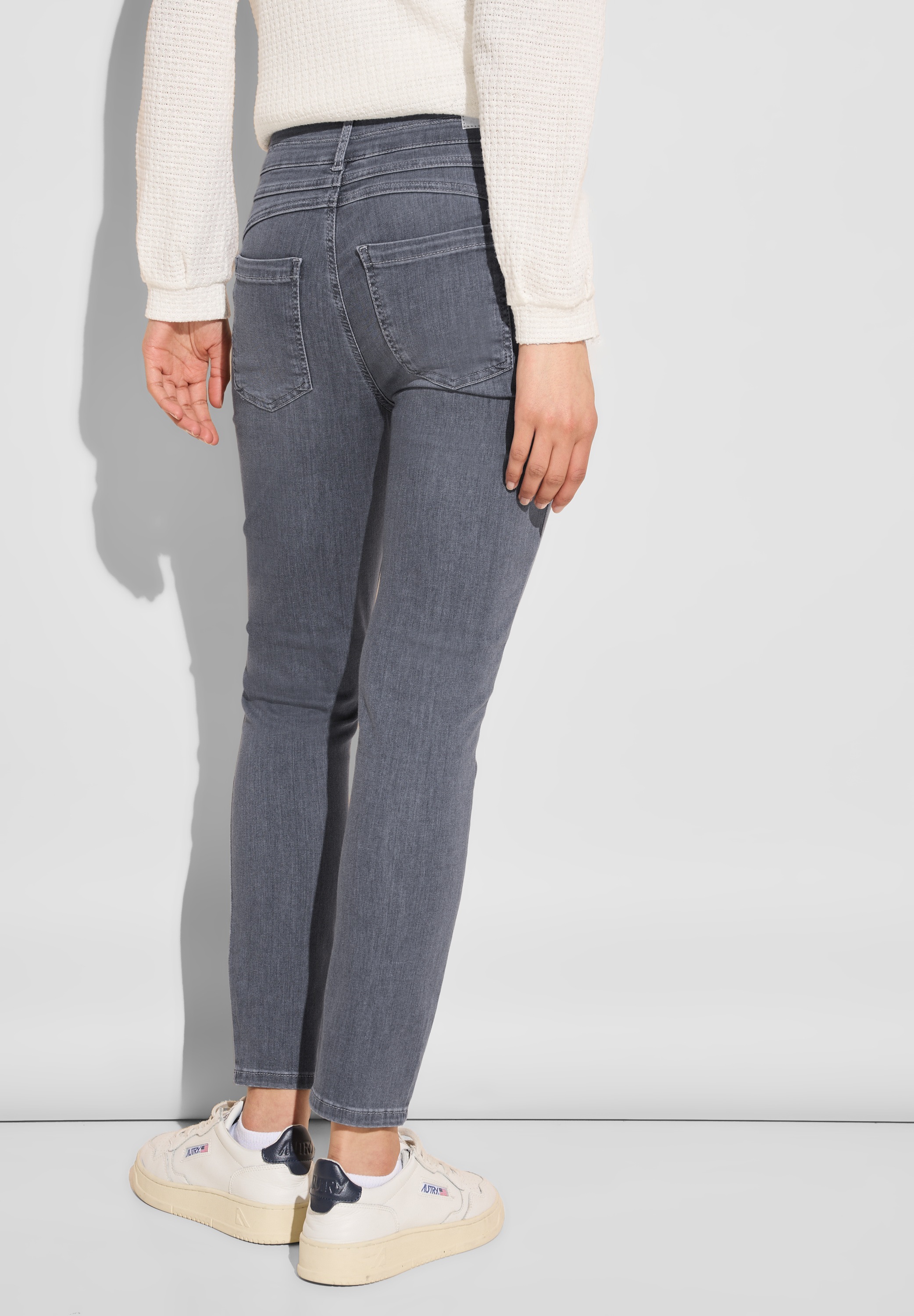STREET ONE Loose-fit-Jeans, High Waist