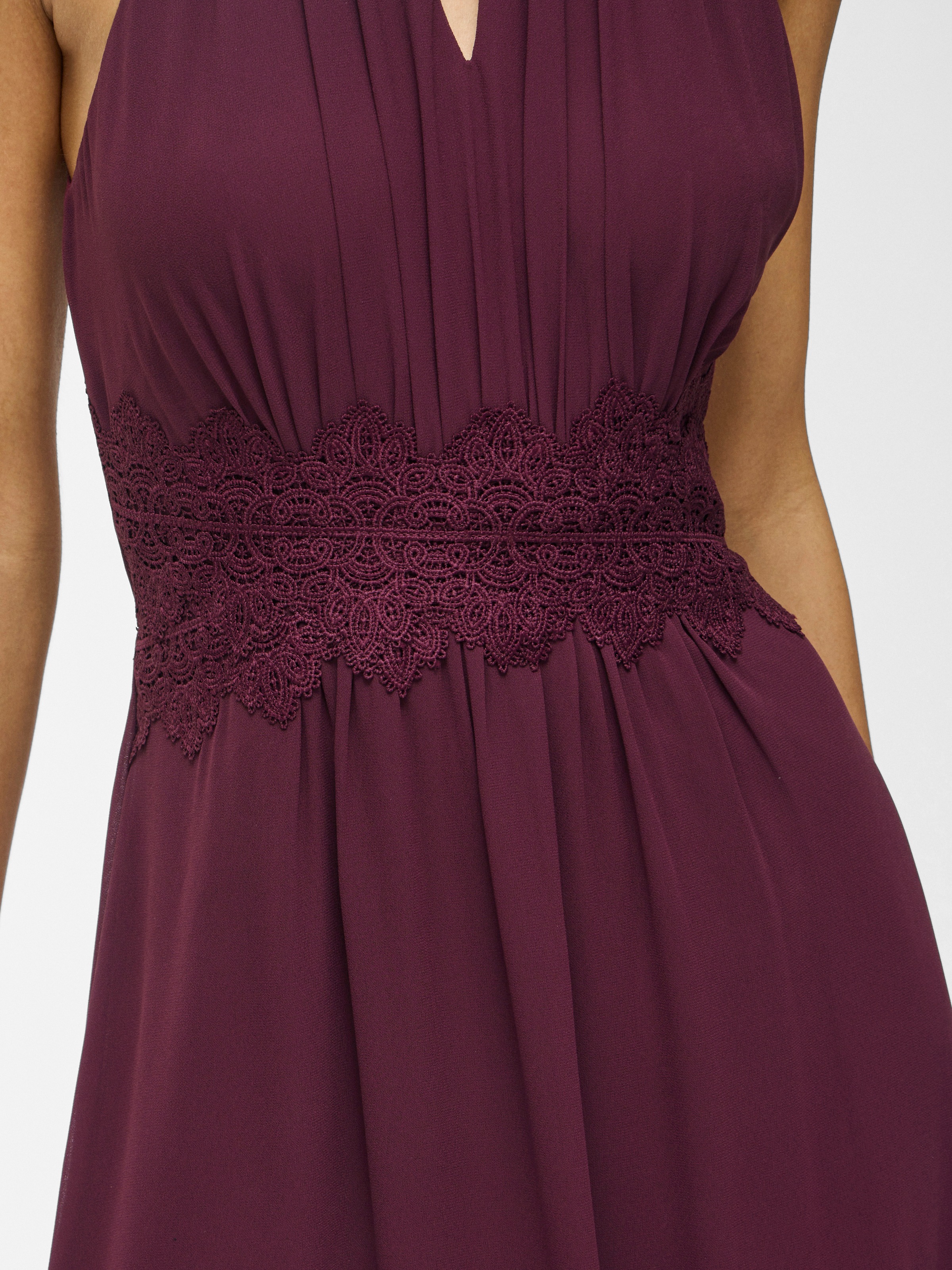 Vila Maxikleid »VIMILINA HALTERNECK MAXI DRESS - NOOS«