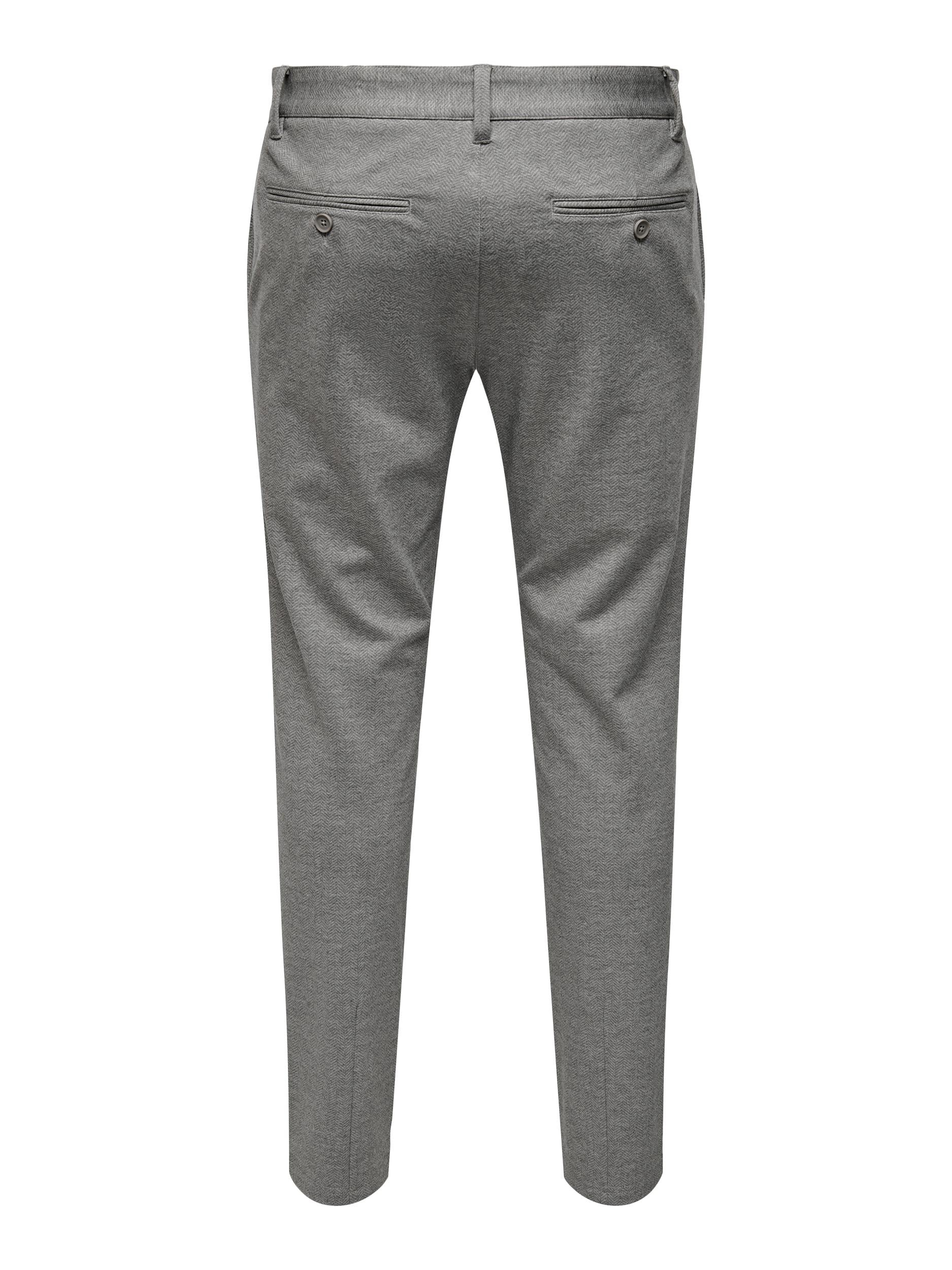 ONLY & SONS Chinohose "ONSMARK SLIM HERRINGBONE 2911 PANT NOOS" günstig online kaufen