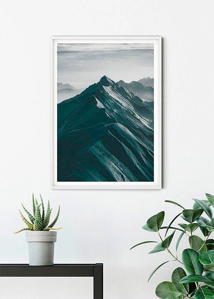 Komar Bild »Mountain Top«, Natur, (1 St.), Wandbild zur Dekoration - ohne Rahmen