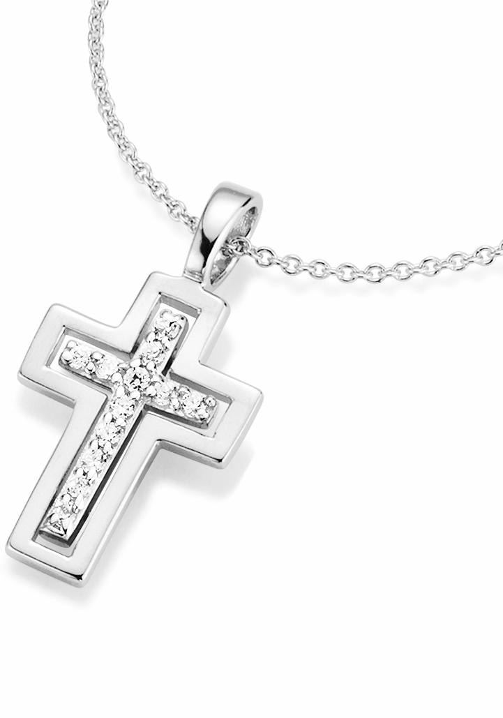 mit Sneaker! »Schmuck Geburtstag Kette Kleid, Halskette zu 925 BAUR Kreuz«, Geschenk Firetti Silber Ankerkette Shirt, Weihnachten Anhänger bestellen Anlass online Halsschmuck | Jeans,