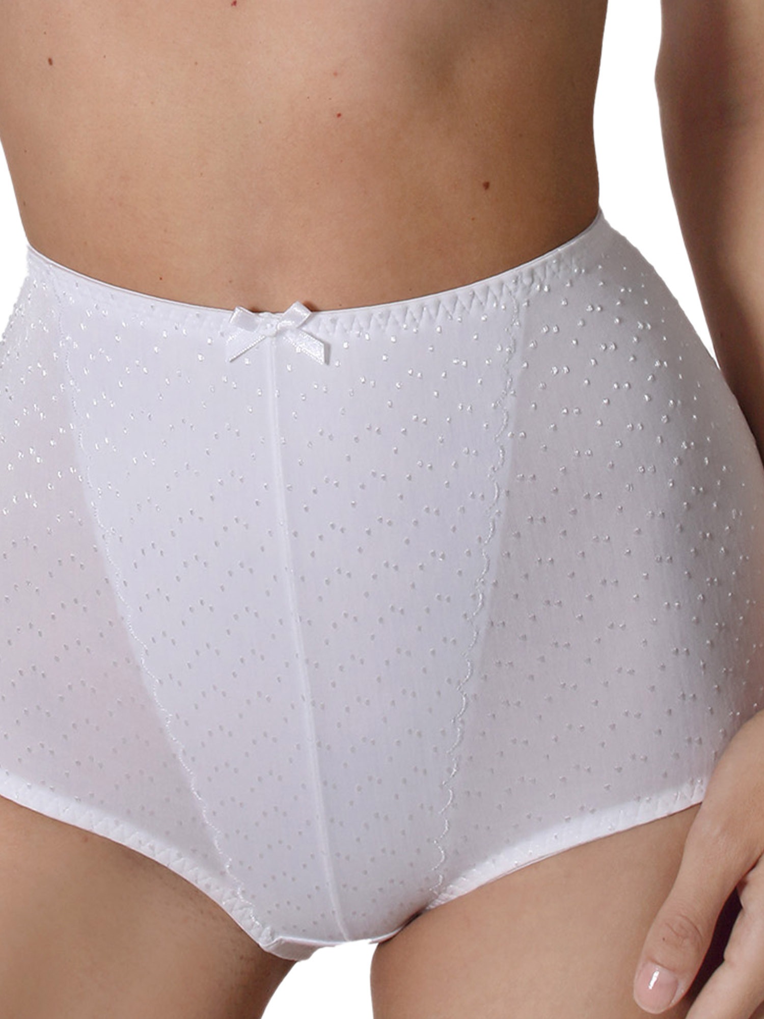 Sassa Miederslip »2er Pack Miederslip DOT JACQUARD« 2 Stück, 2 Stk.
