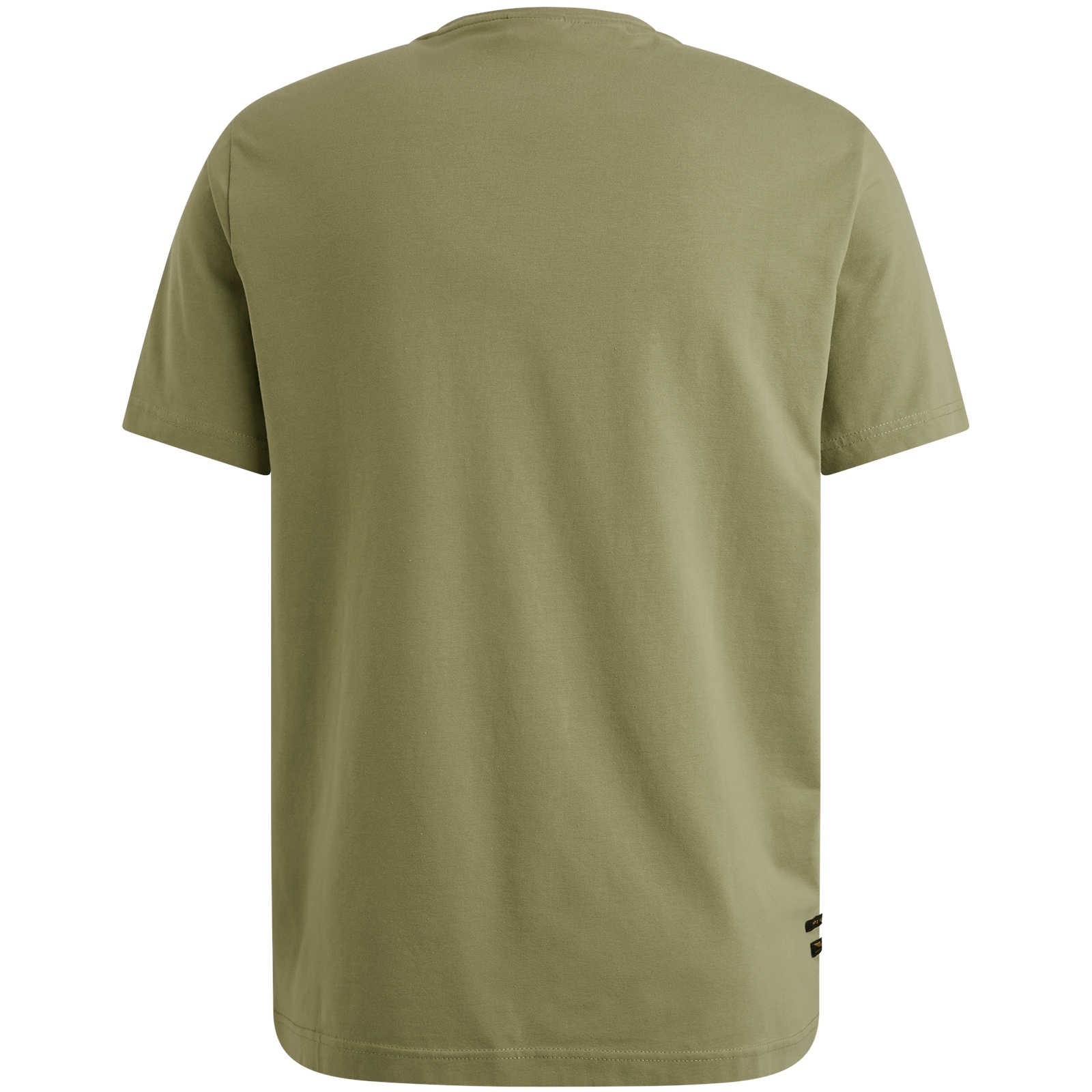 PME LEGEND T-Shirt, eingefasster Rundhalsausschnitt mit Rollkante