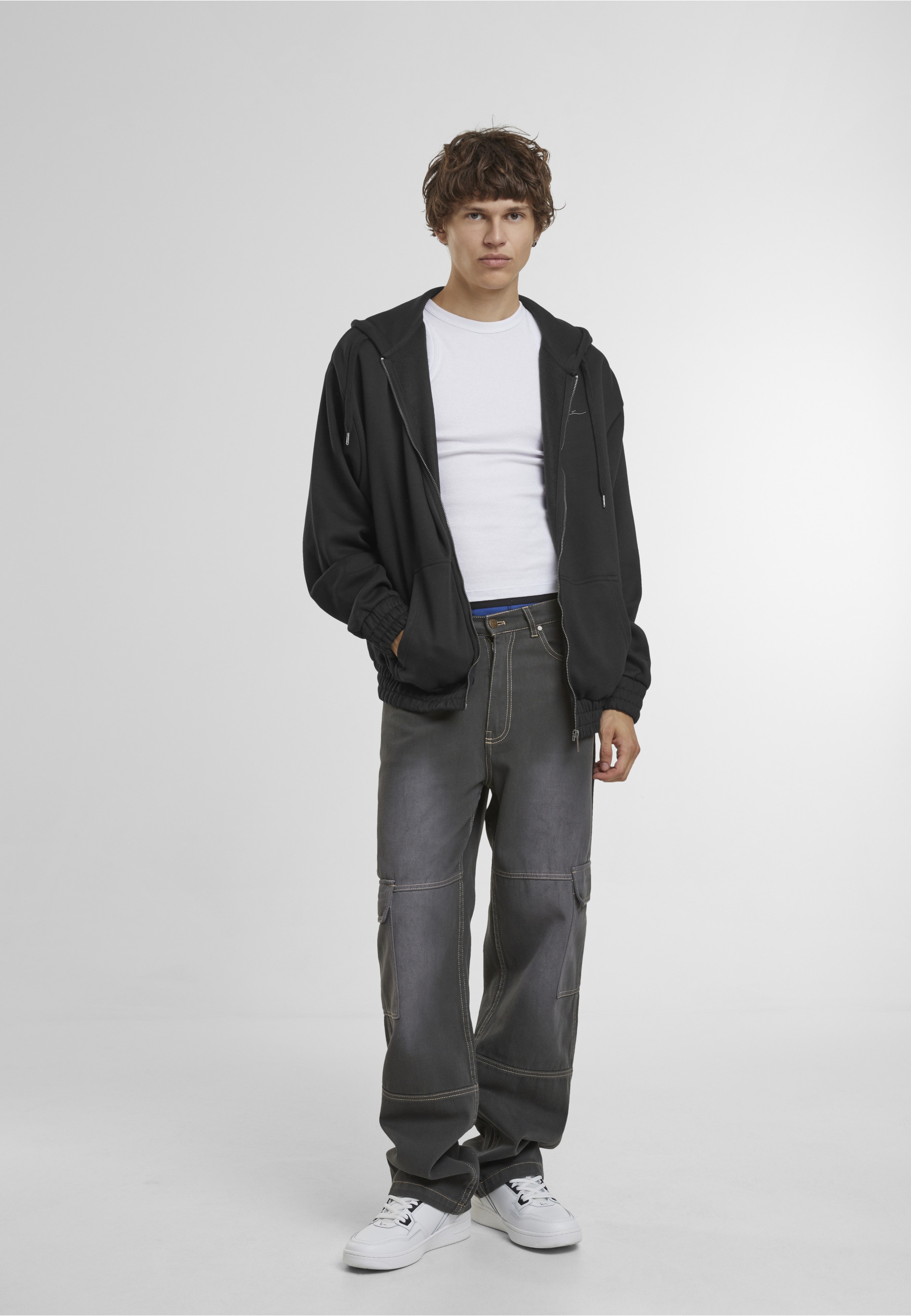 Karl Kani Troyer »Karl Kani Karl Kani Authentic Star Logo OS Full Zip Hoodie« 1 Stk.