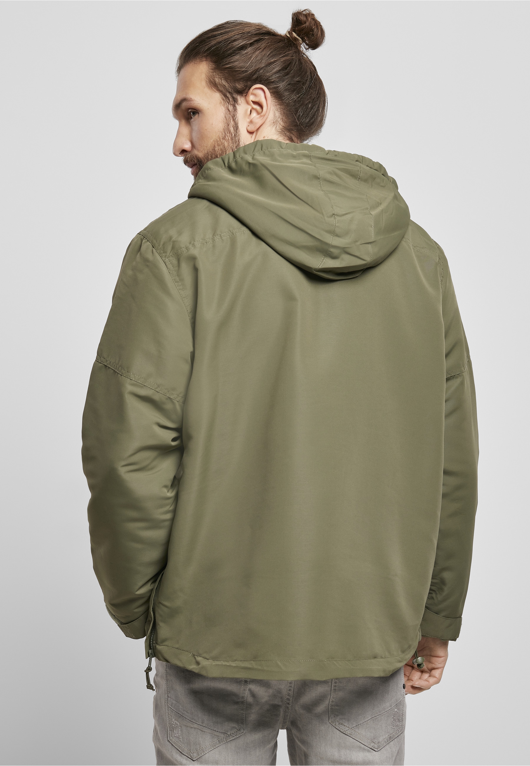 Brandit Allwetterjacke »Brandit Herren Windbreaker Sherpa« 1 Stk. tlg. mit Kapuze