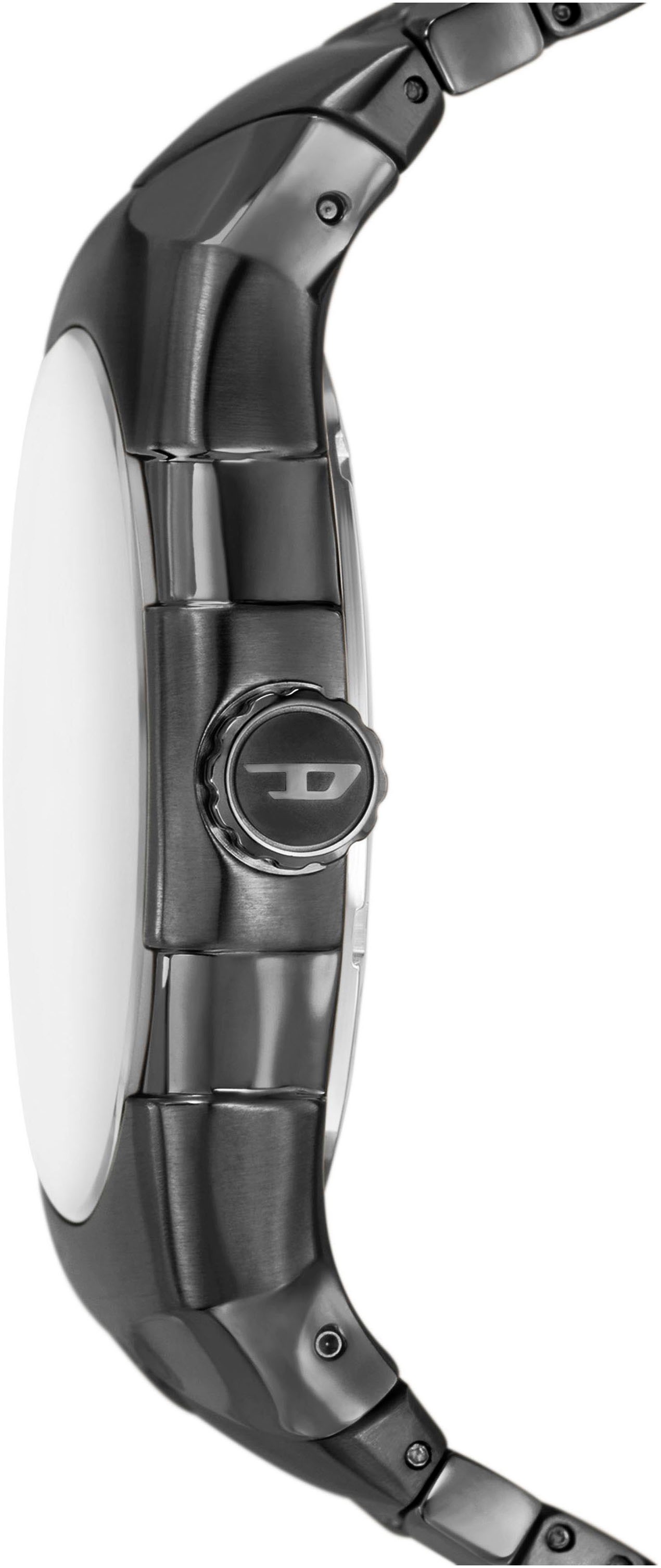 Diesel Quarzuhr »D-SRUPTOR«, Armbanduhr, Herrenuhr, Damenuhr, Edelstahlarmband