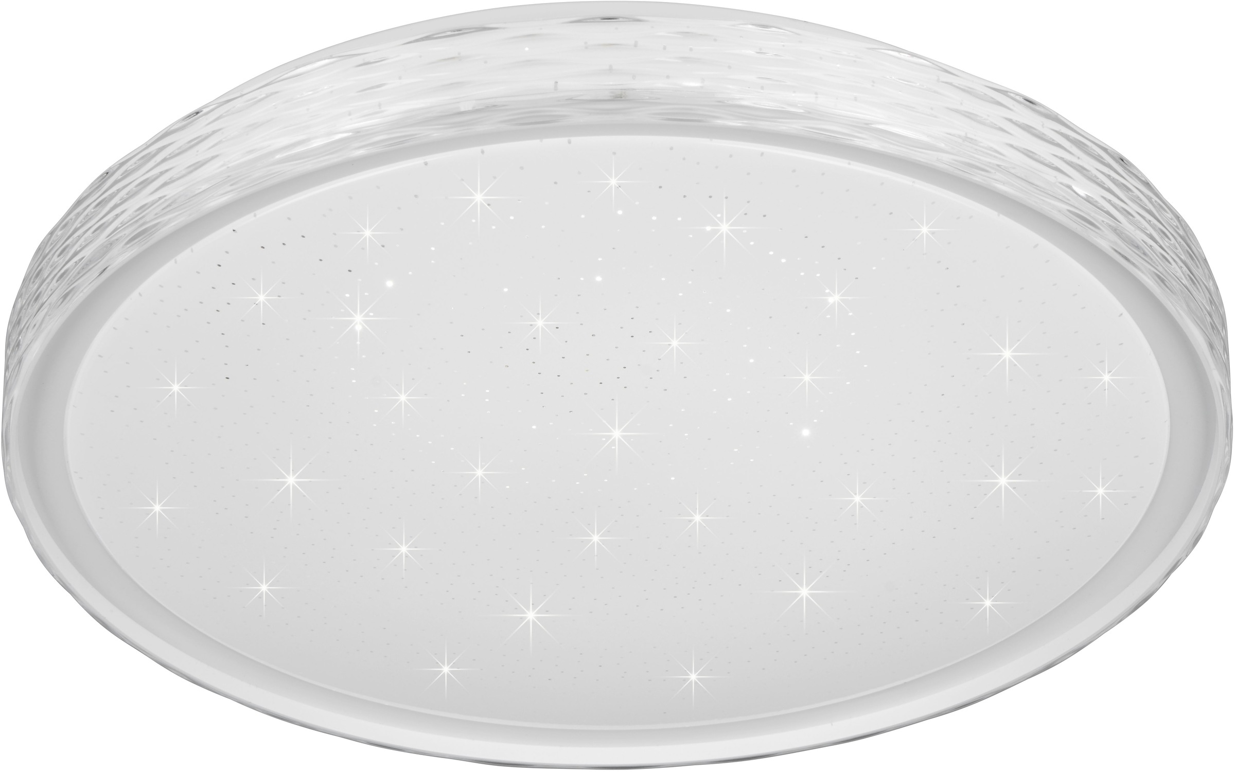 REALITY Leuchten LED Deckenleuchte »VARDA, LED Deckenlampe 24W 2500 Lumen, CCT 2700-6500K, Fernbedienung«, 1 flammig, Leuchtmittel LED-Board | LED fest integriert, Starlight, Memoryfunktion, Nachtlicht, Switch Dimmer, Timer Ø 39 cm