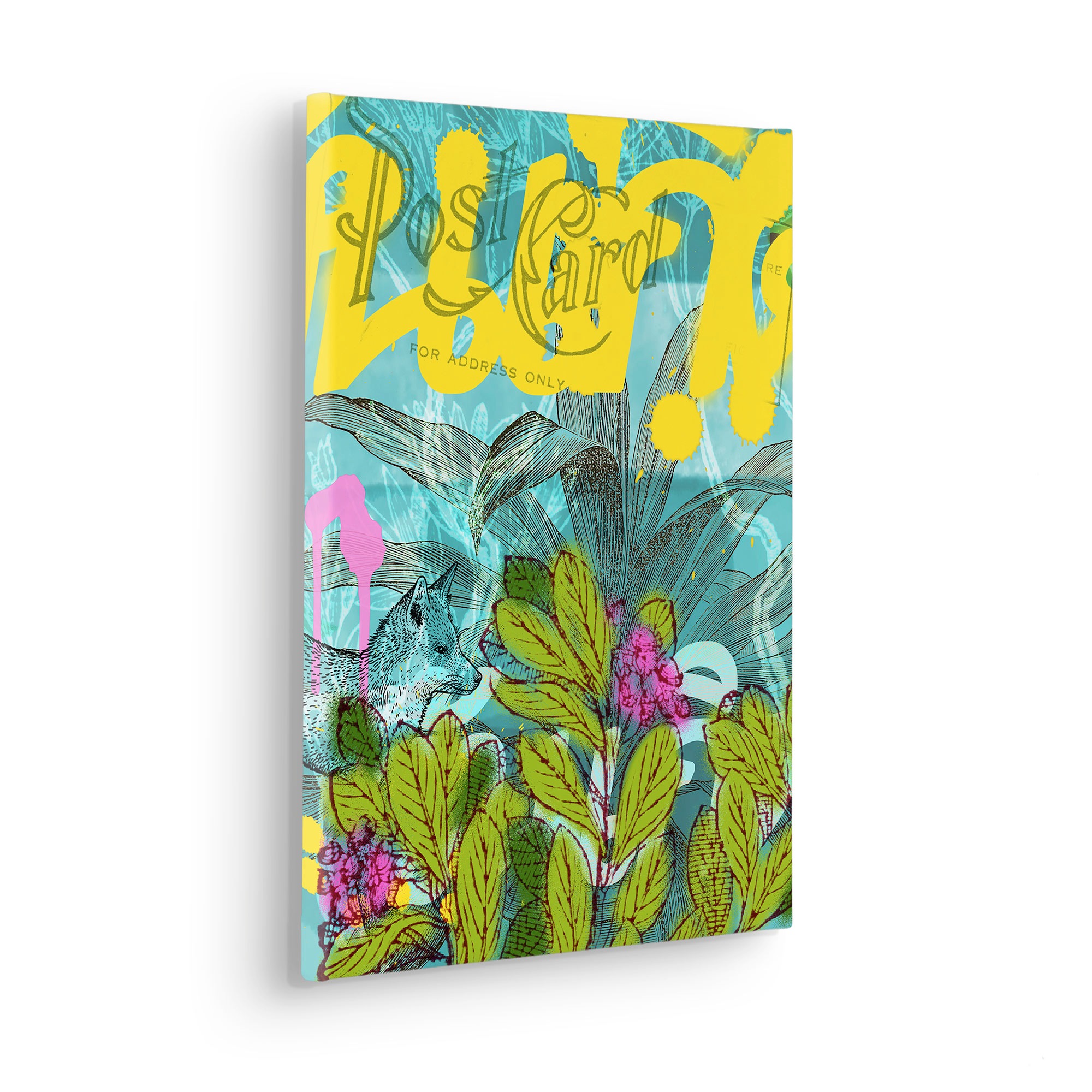 Komar Leinwandbild "Post Card - Größe 30 x 40 cm", Natur, (1 St.), Keilrahm günstig online kaufen