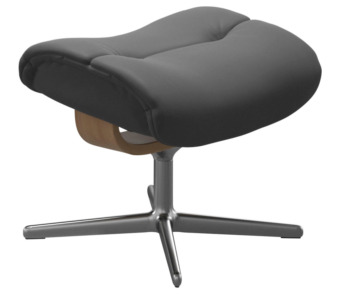 Stressless® Fußhocker »Sunrise«, mit Cross Base, Größe S, M & L, Holzakzent Eiche
