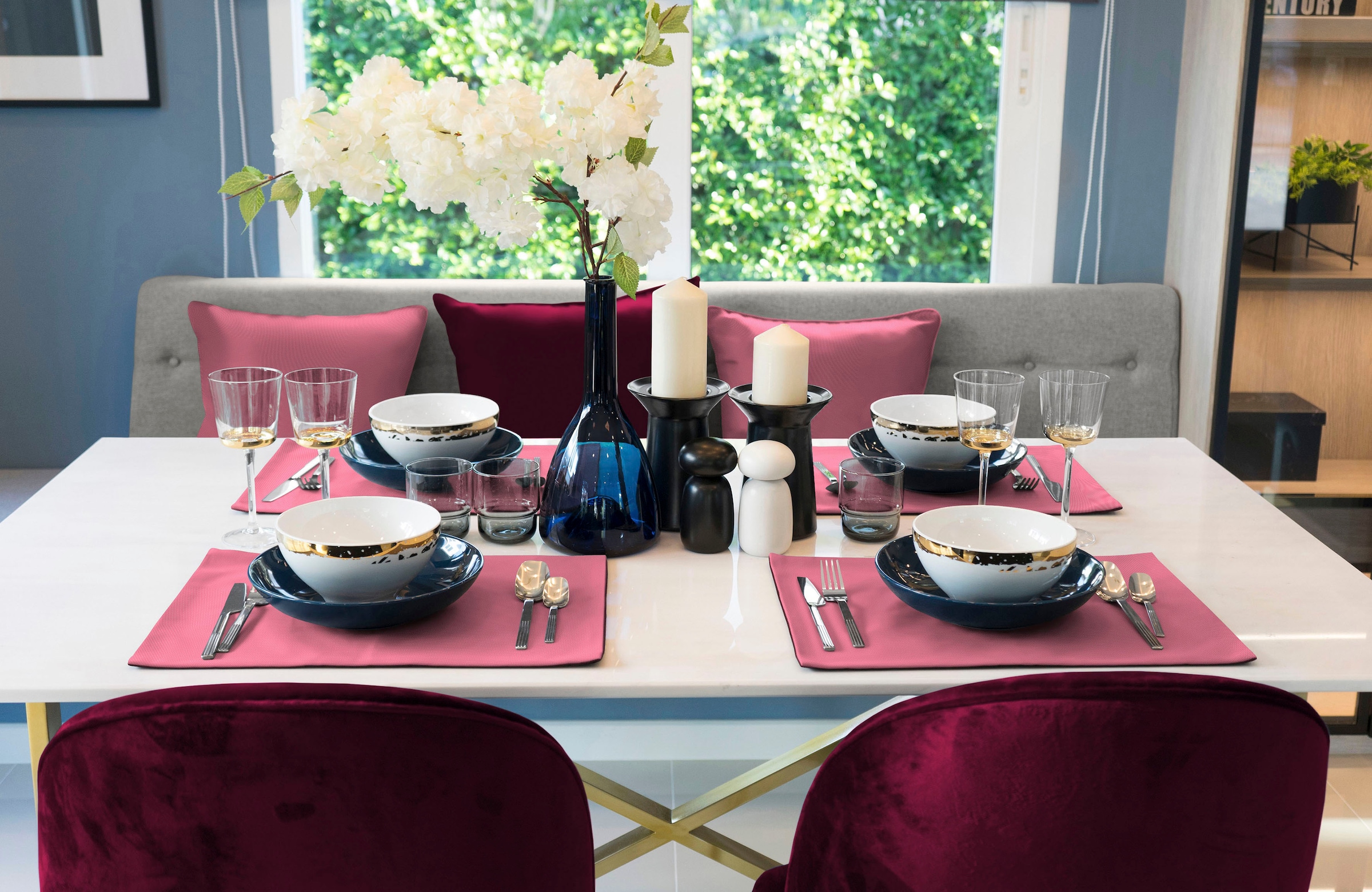 Adam Platzset "Uni Collection" GOTS zertifiziert, Made in Germany günstig online kaufen