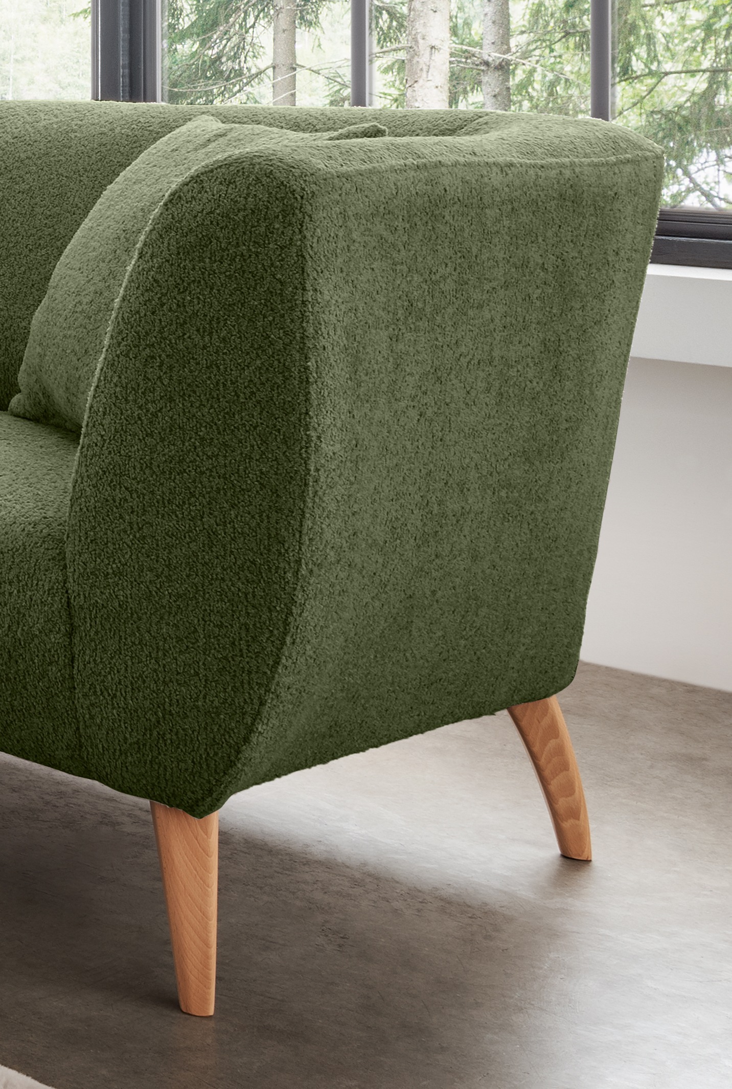 INOSIGN Polstergarnitur »Colori«, (Set, 2 tlg., 3-Sitzer und 2-Sitzer), auch als Loveseat erhältlich