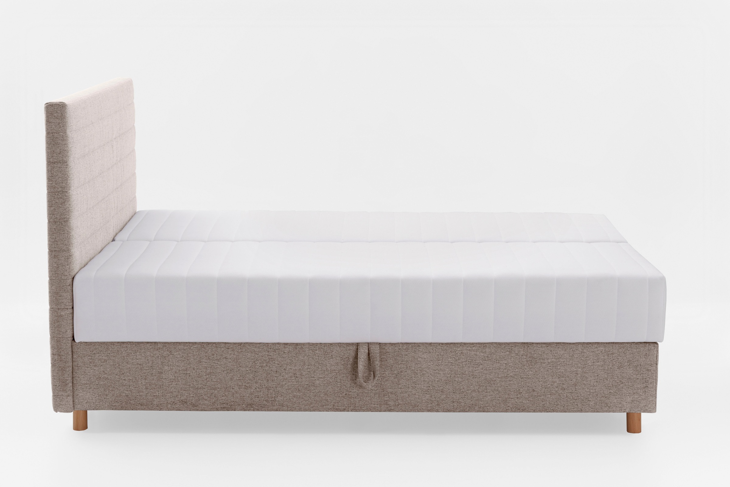 ATLANTIC home collection Stauraumbett »Josie«, mit Taschen-Federkernmatratze und Bettkasten