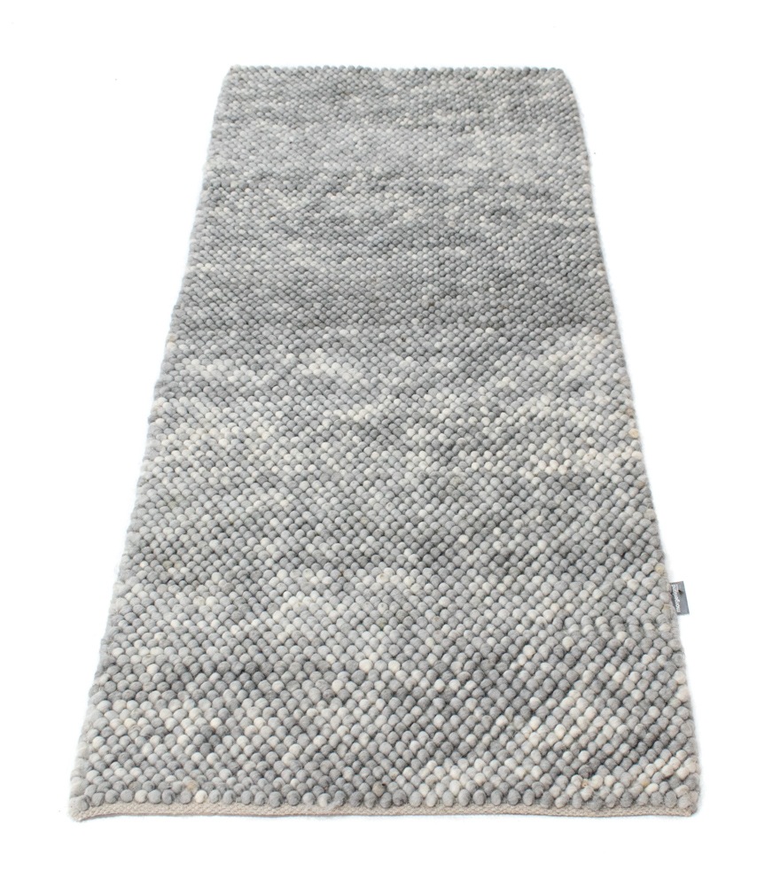 morgenland Wollteppich »Mosaik - Wollteppich«, rechteckig, 2 mm Höhe, Sehr weicher Flor