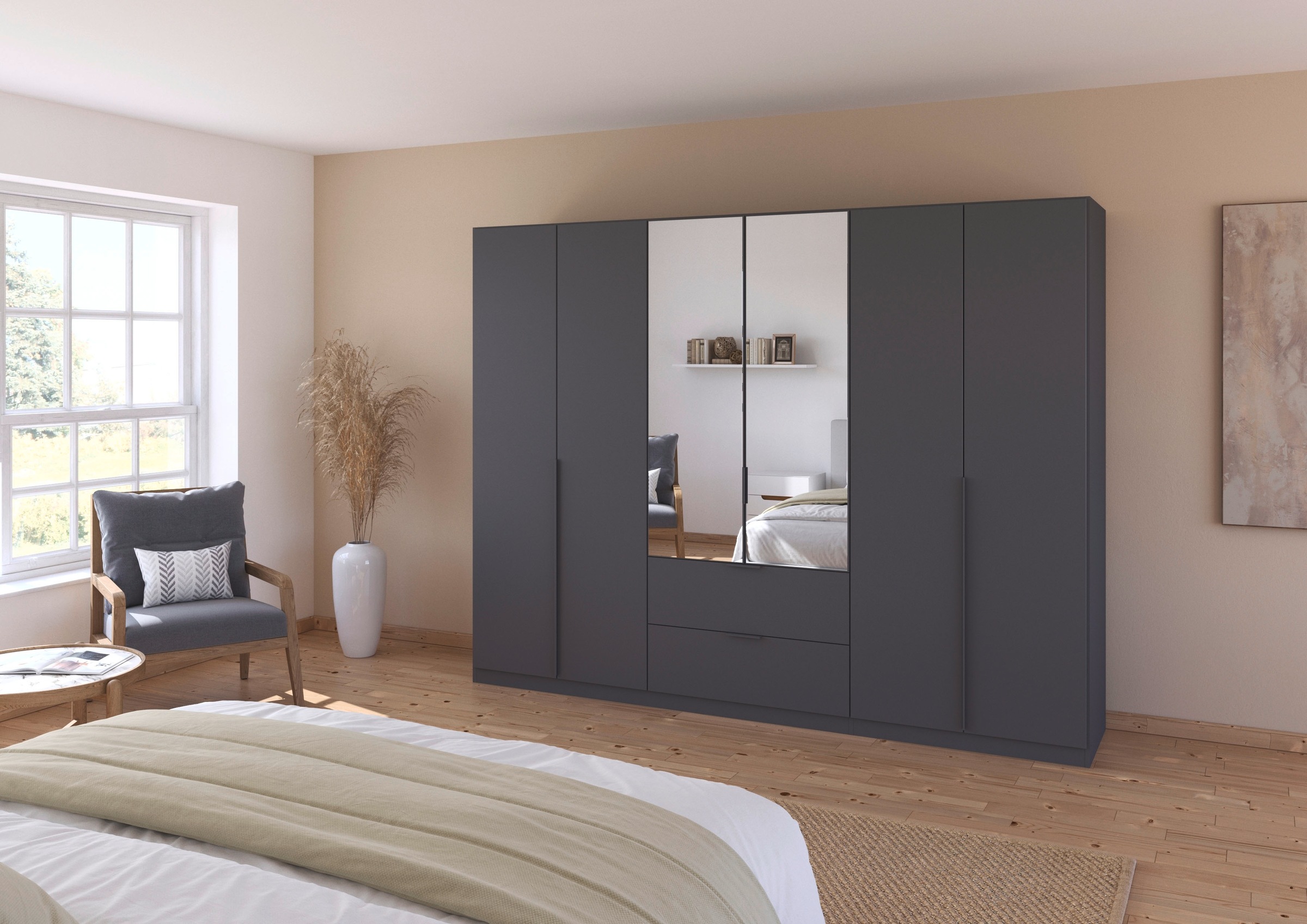 rauch Drehtürenschrank "Kleiderschrank Schrank Garderobe AGORDO mit Dekor- günstig online kaufen