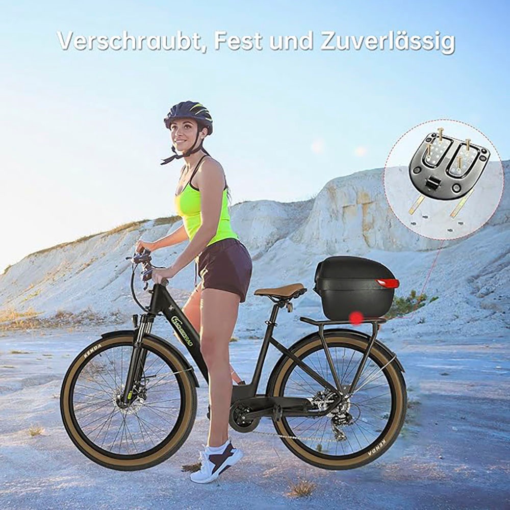 SachsenRad Gepäckträgertasche »Gepäckträger-Box Globus«