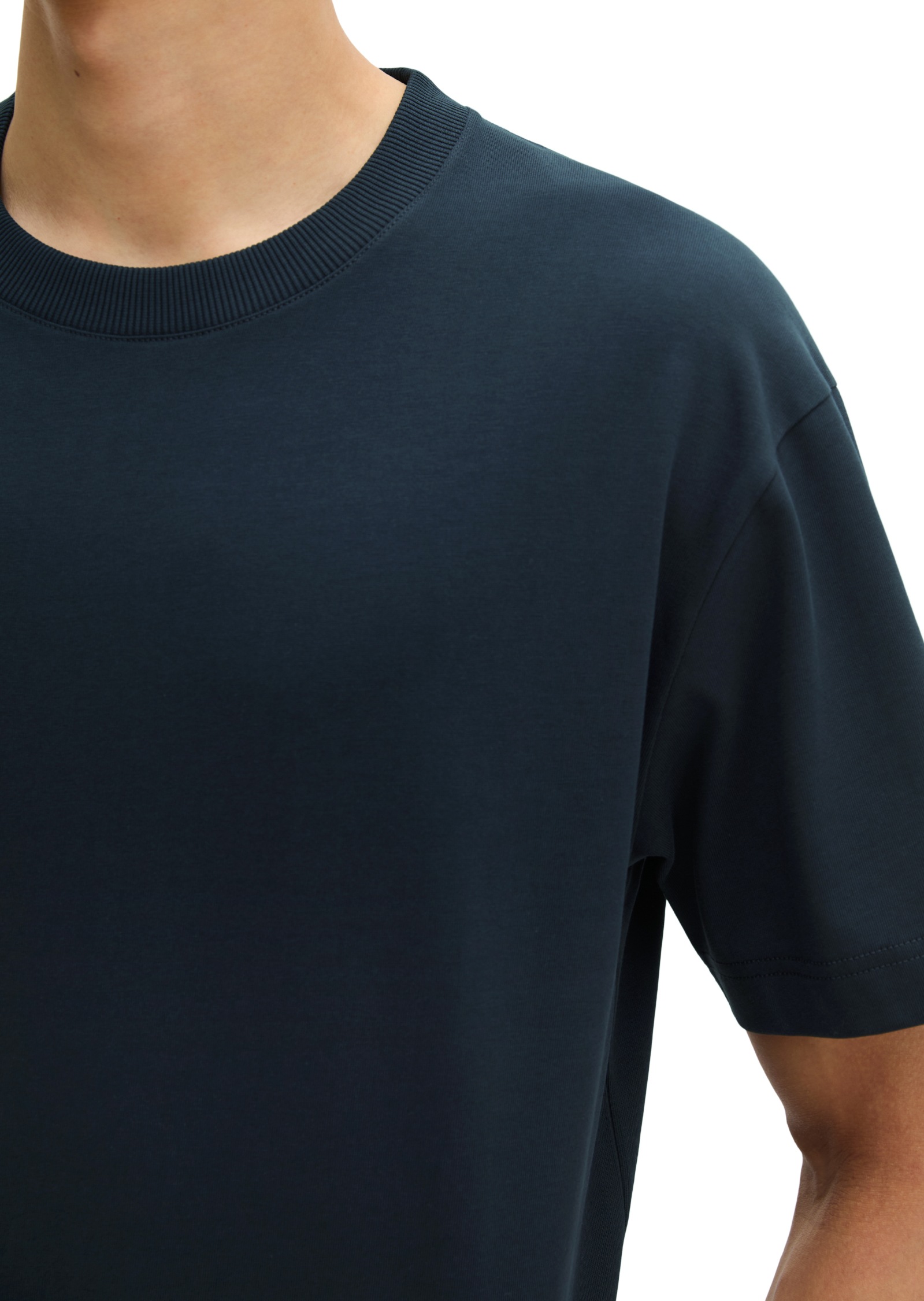 Marc O'Polo T-Shirt relaxed fit aus schwerem Bio-Baumwoll-Jersey