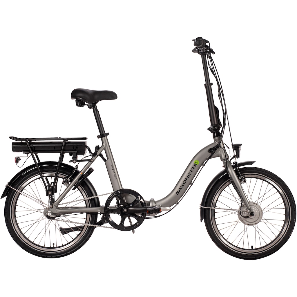 SAXONETTE E-Bike »Compact Plus S«, 3 Gang, Frontmotor 250 W, (mit Akku-Ladegerät)